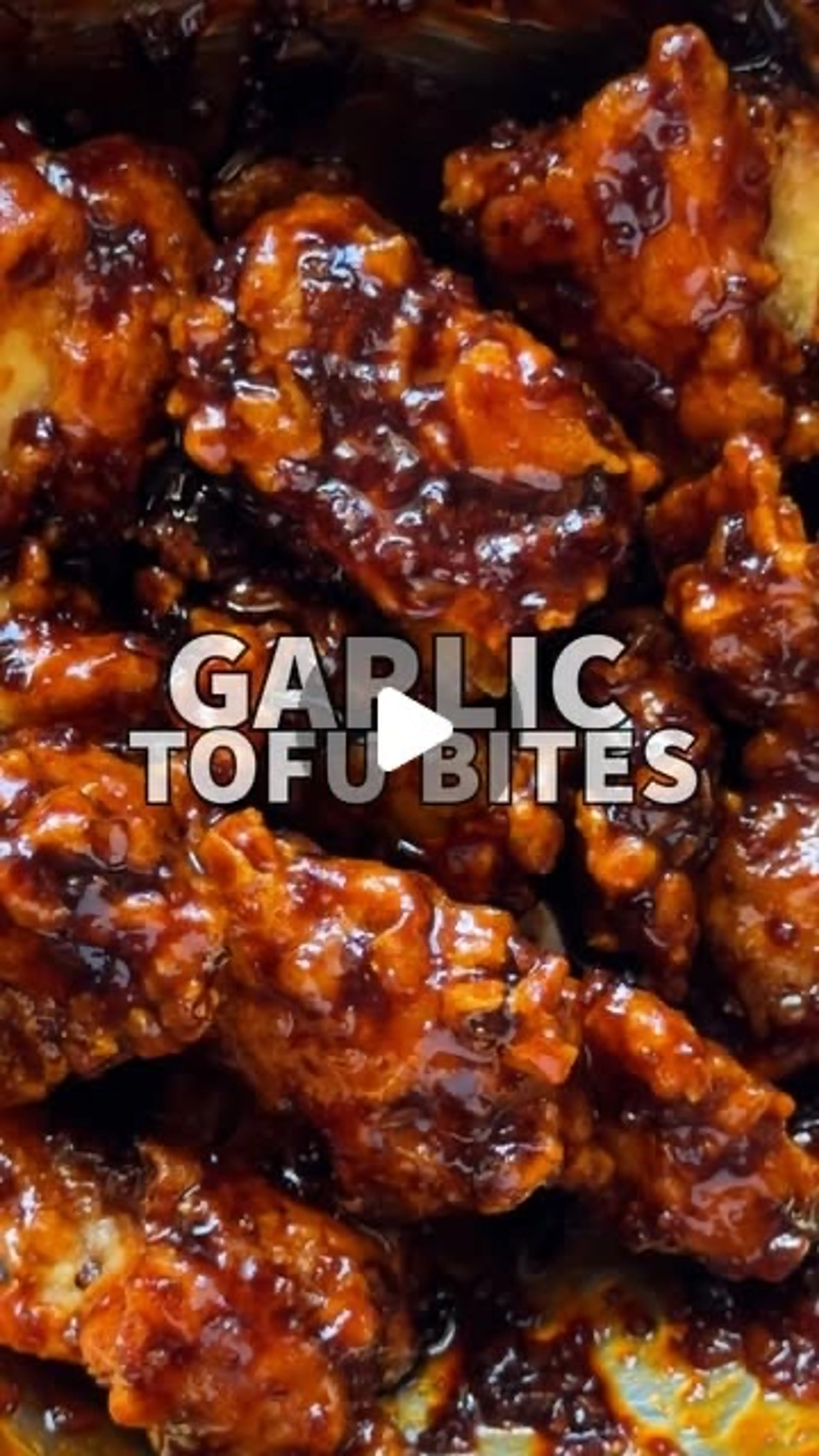 Garlicky Soy Sauce Tofu Bites