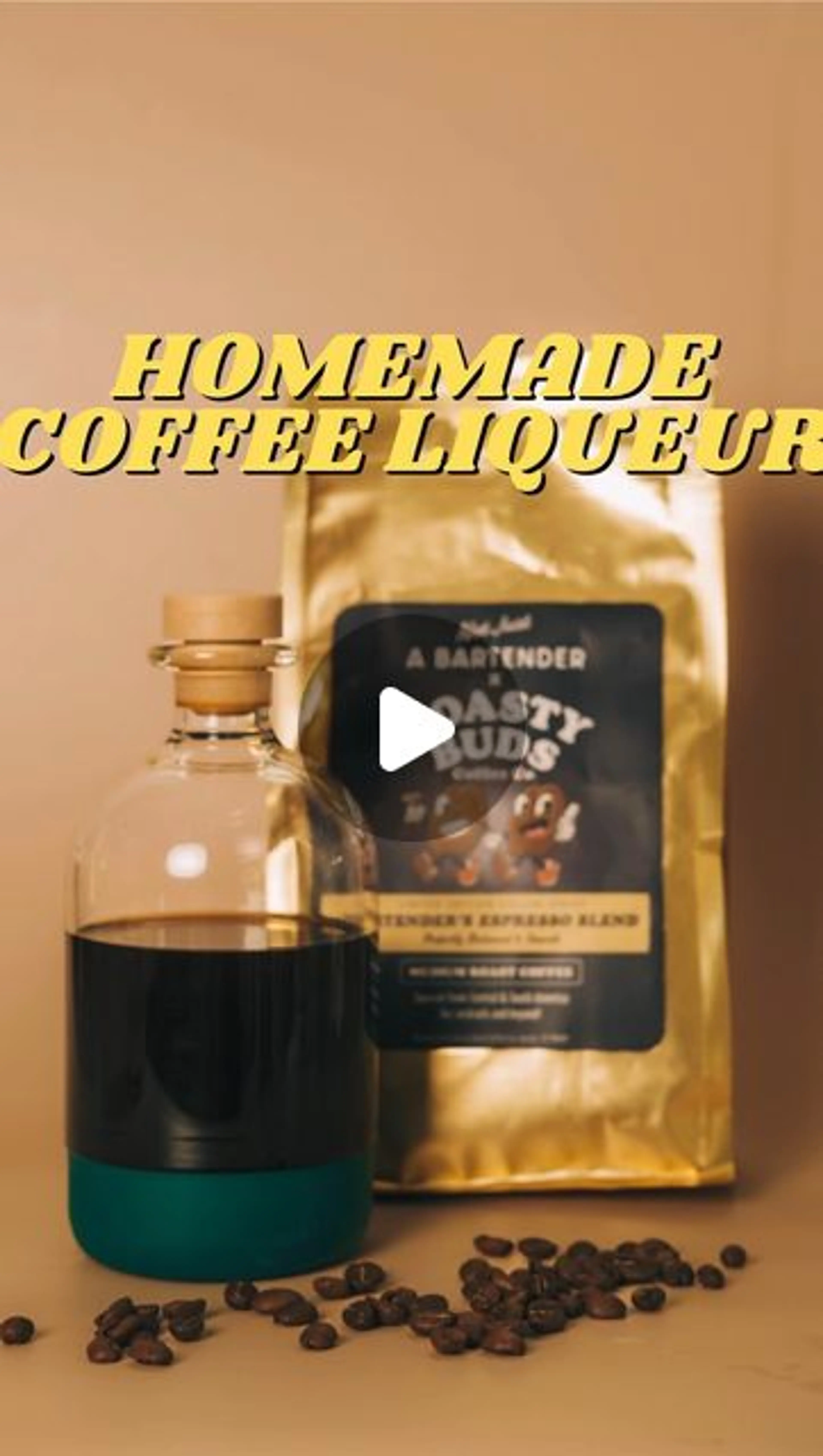 Homemade Coffee Liqueur