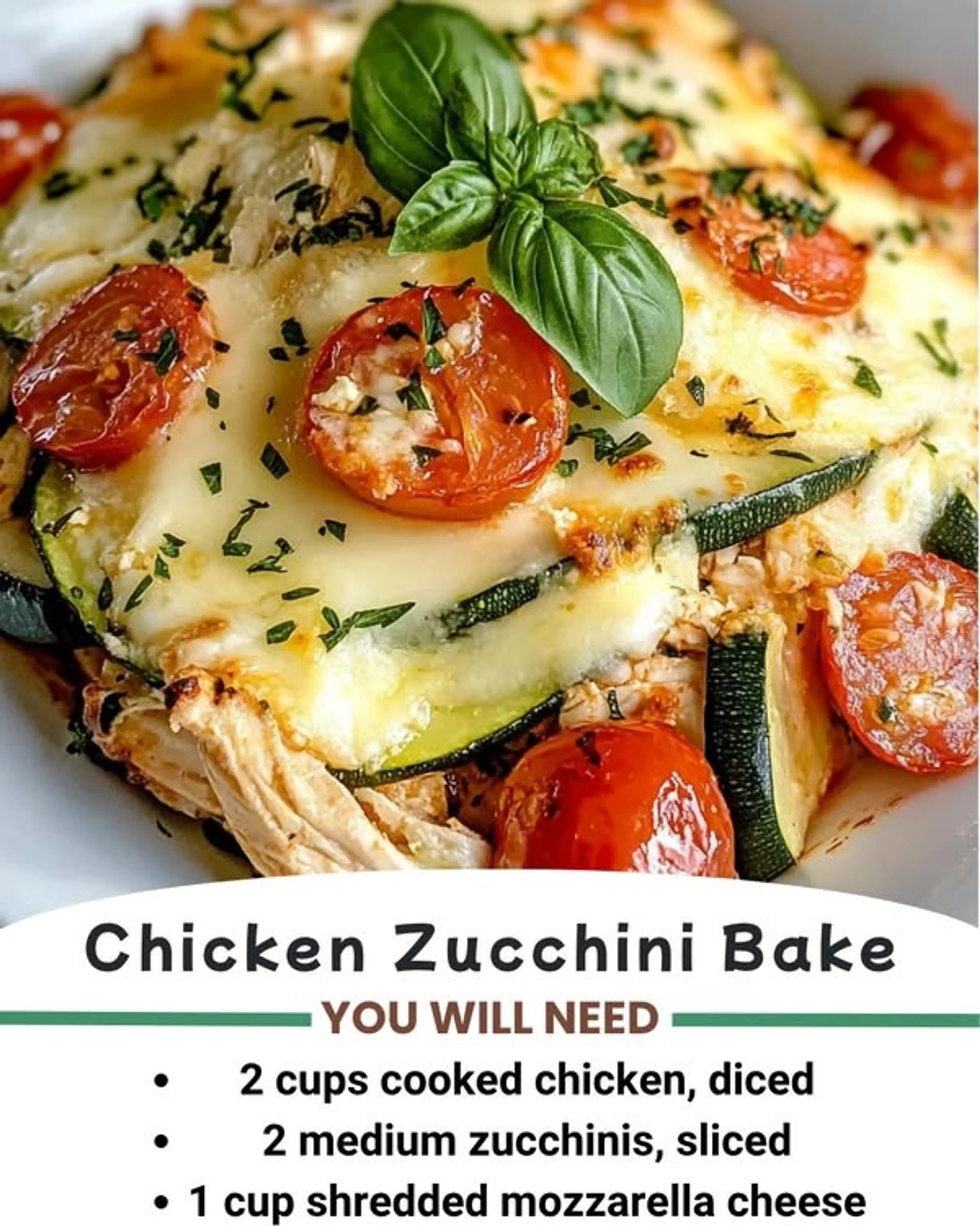 Chicken Zucchini Bake