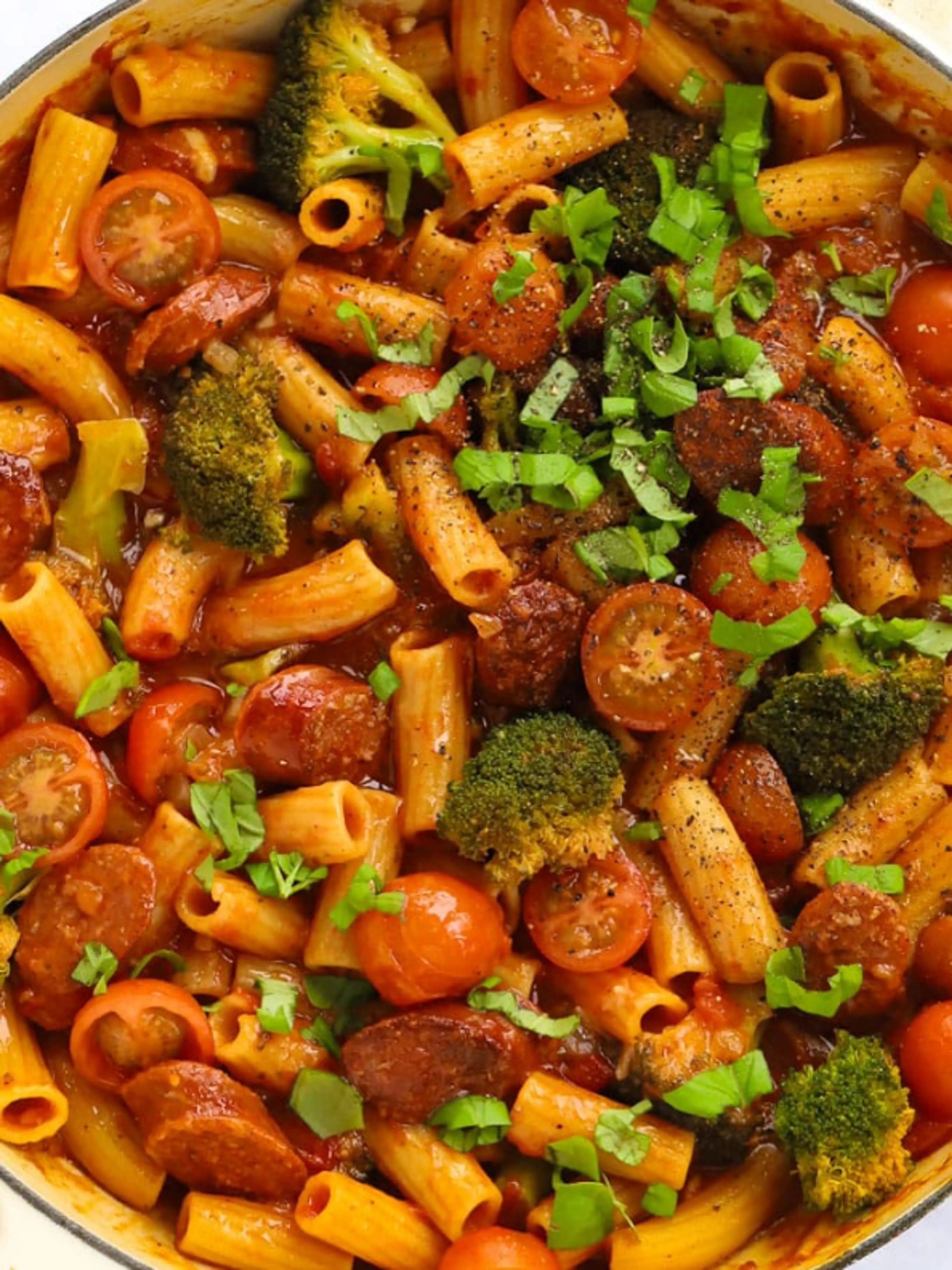 Chorizo Pasta {30 Minute Recipe!}