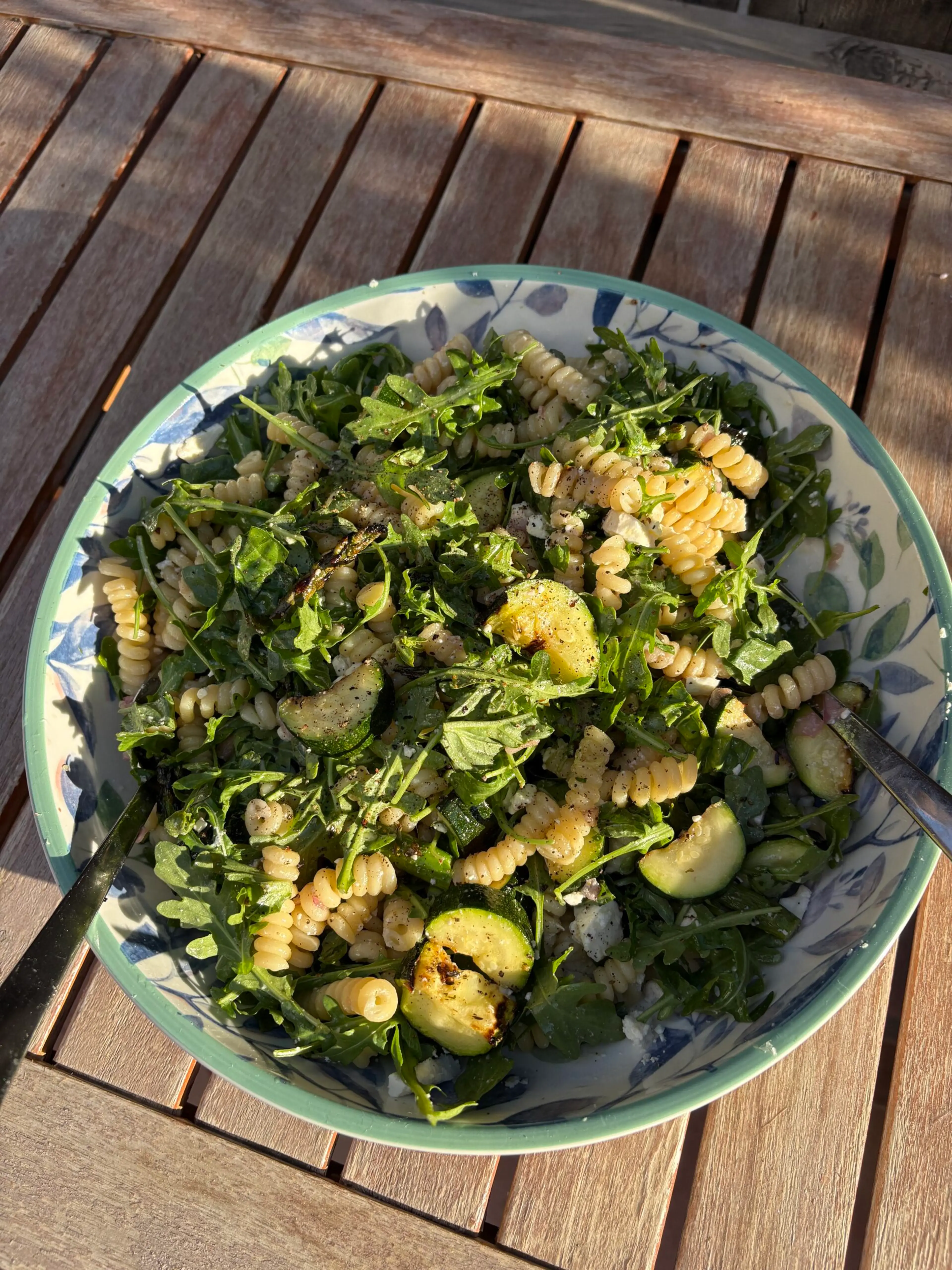 Lemon Basil Pasta Salad