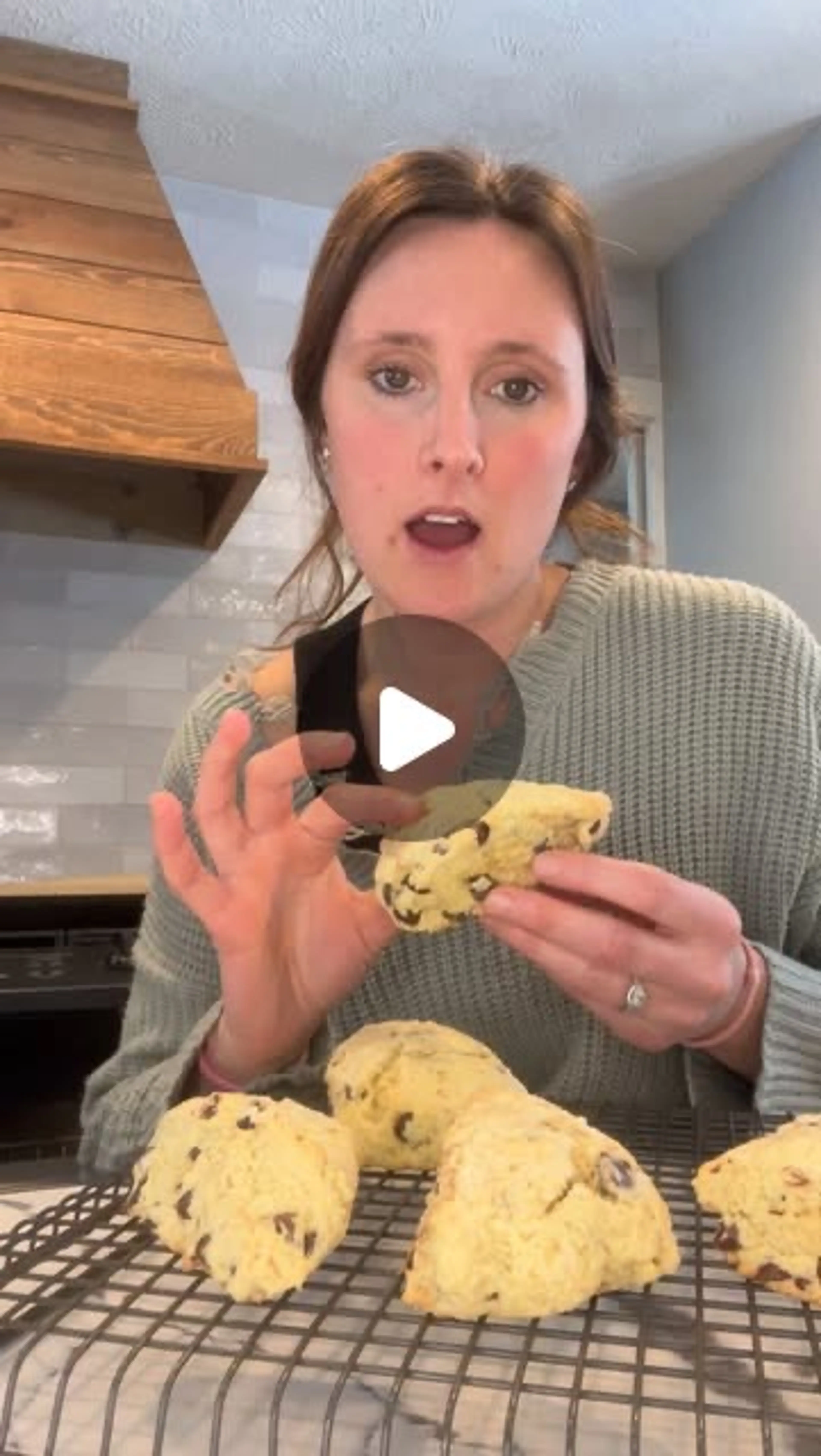 Chocolate Chip Scones - No Rise Time
