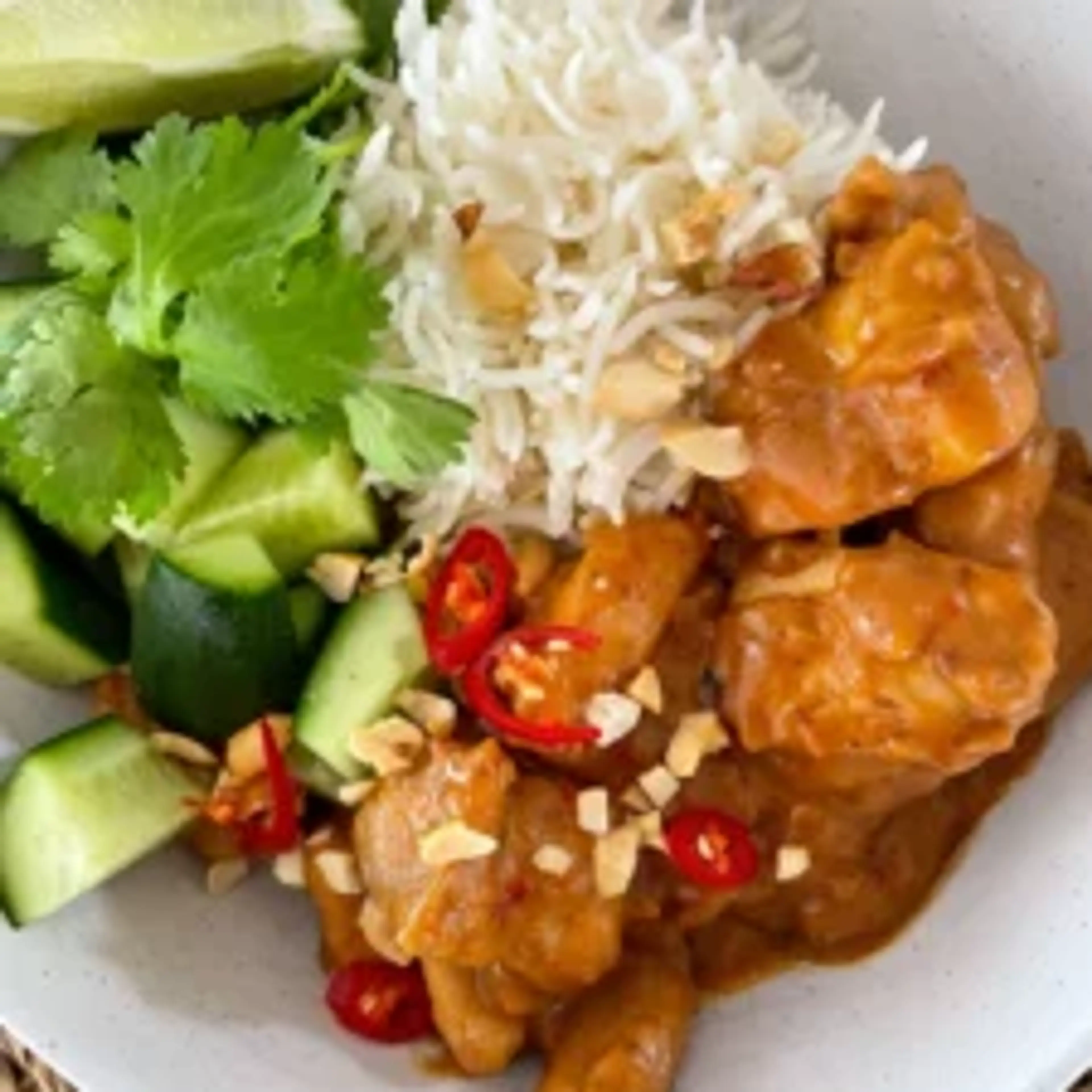 Peanut Chicken Satay