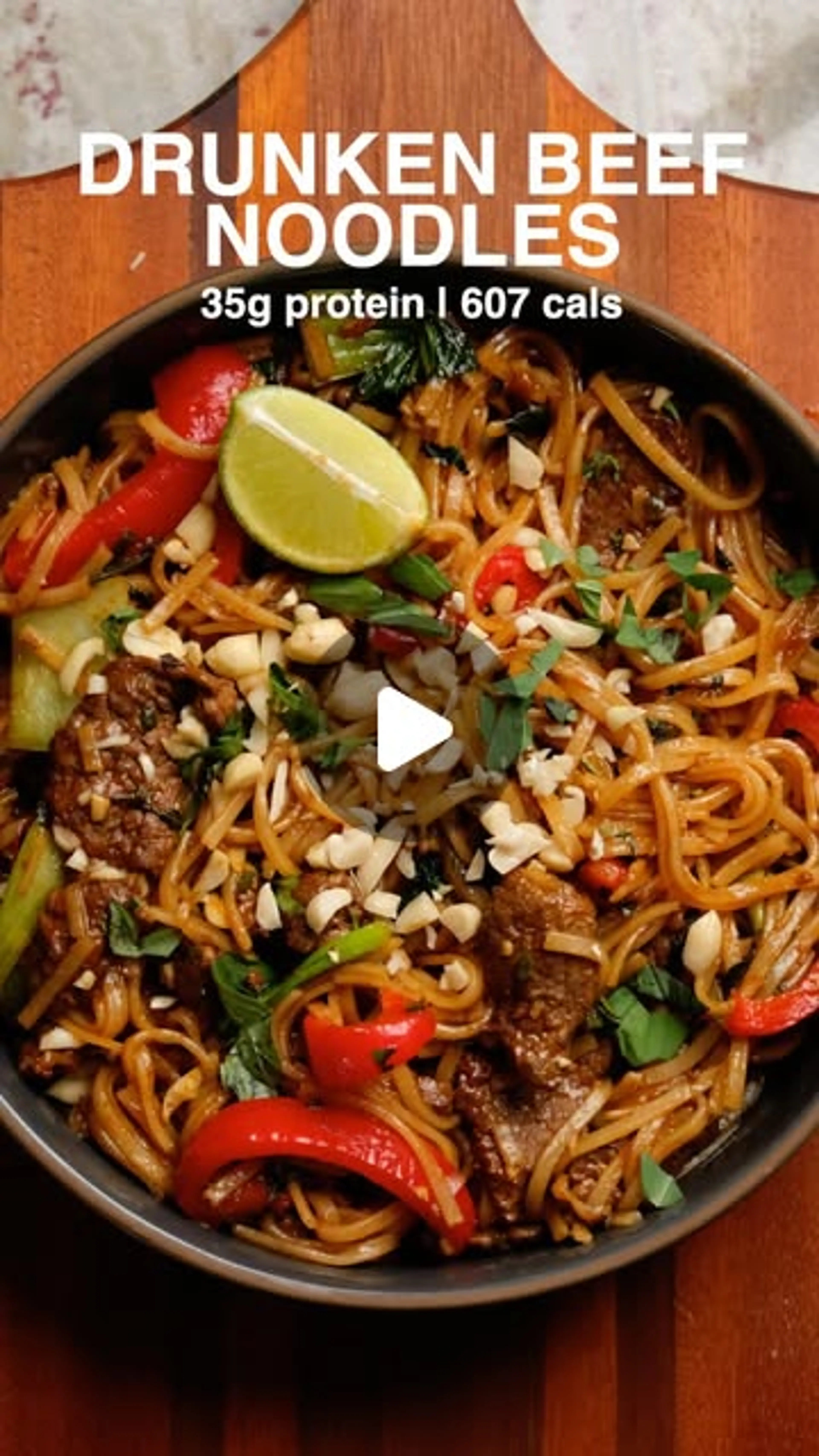 Spicy Drunken Beef Noodles