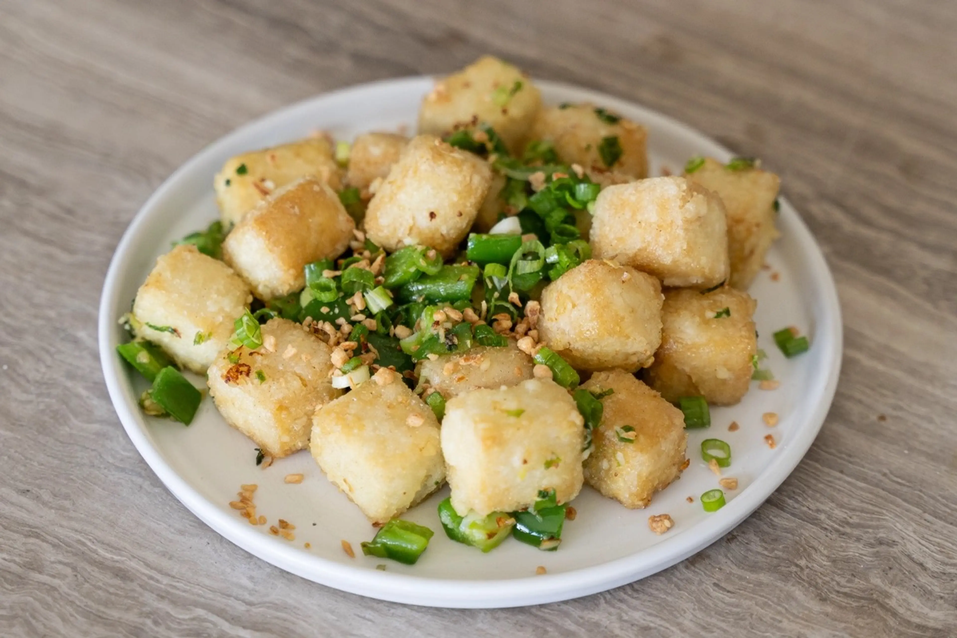 Salt and Pepper Tofu / Dau Hu Chien Muoi Ot