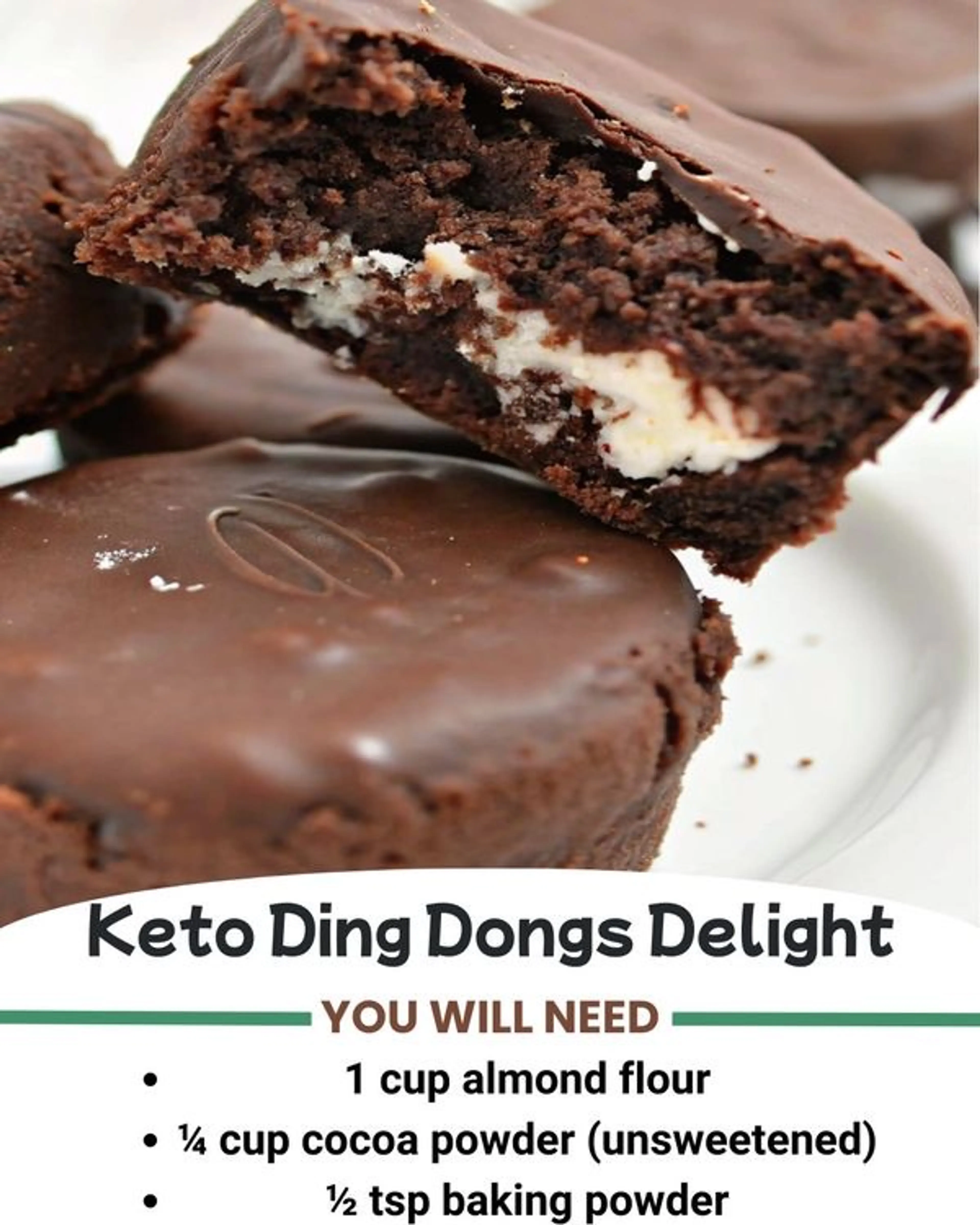 Keto Ding Dongs Delight