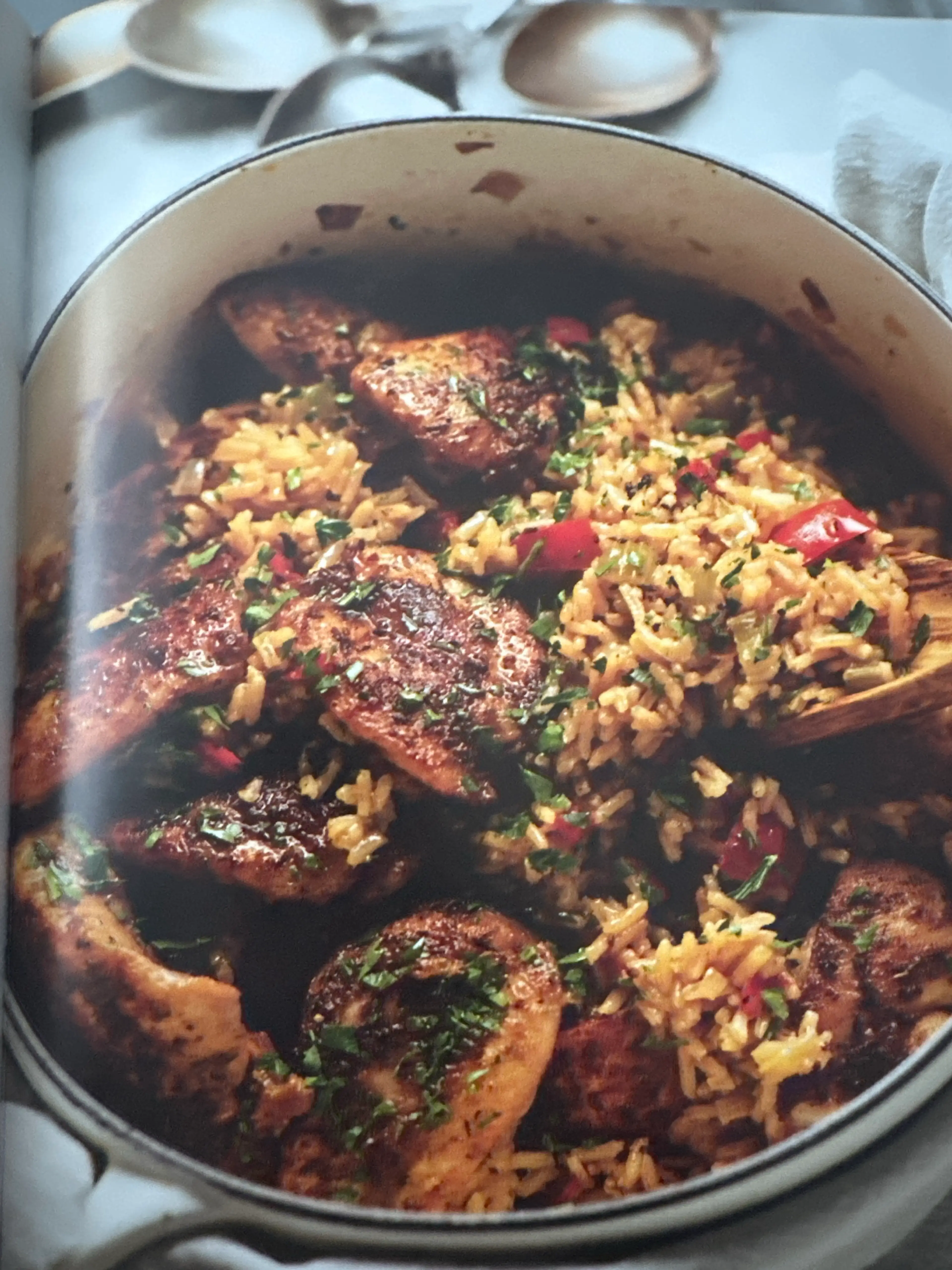 ONE-POT CAJUN CHICKEN & RICE