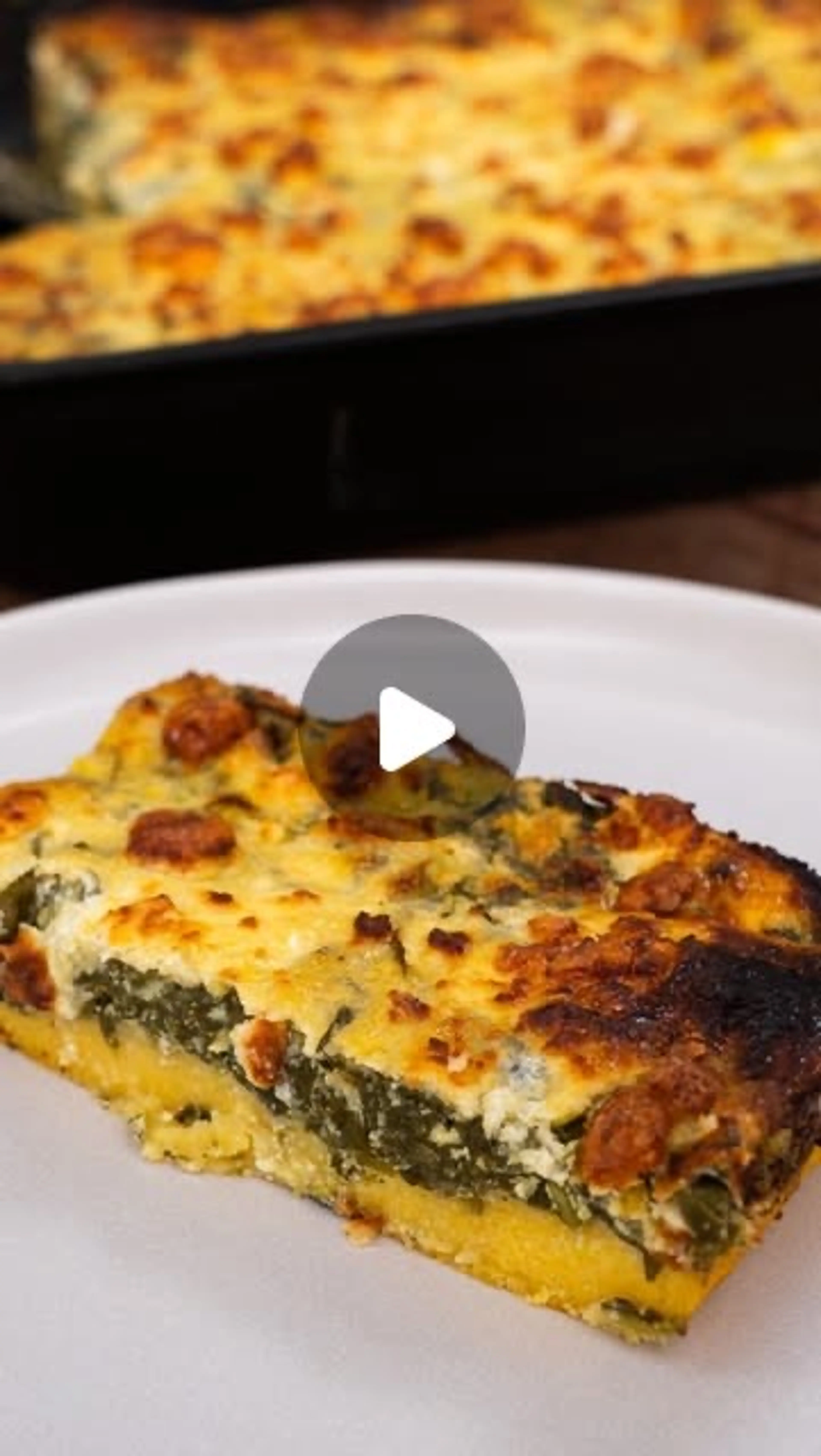 Pispili: Griekse ovenschotel met Spinazie & Feta