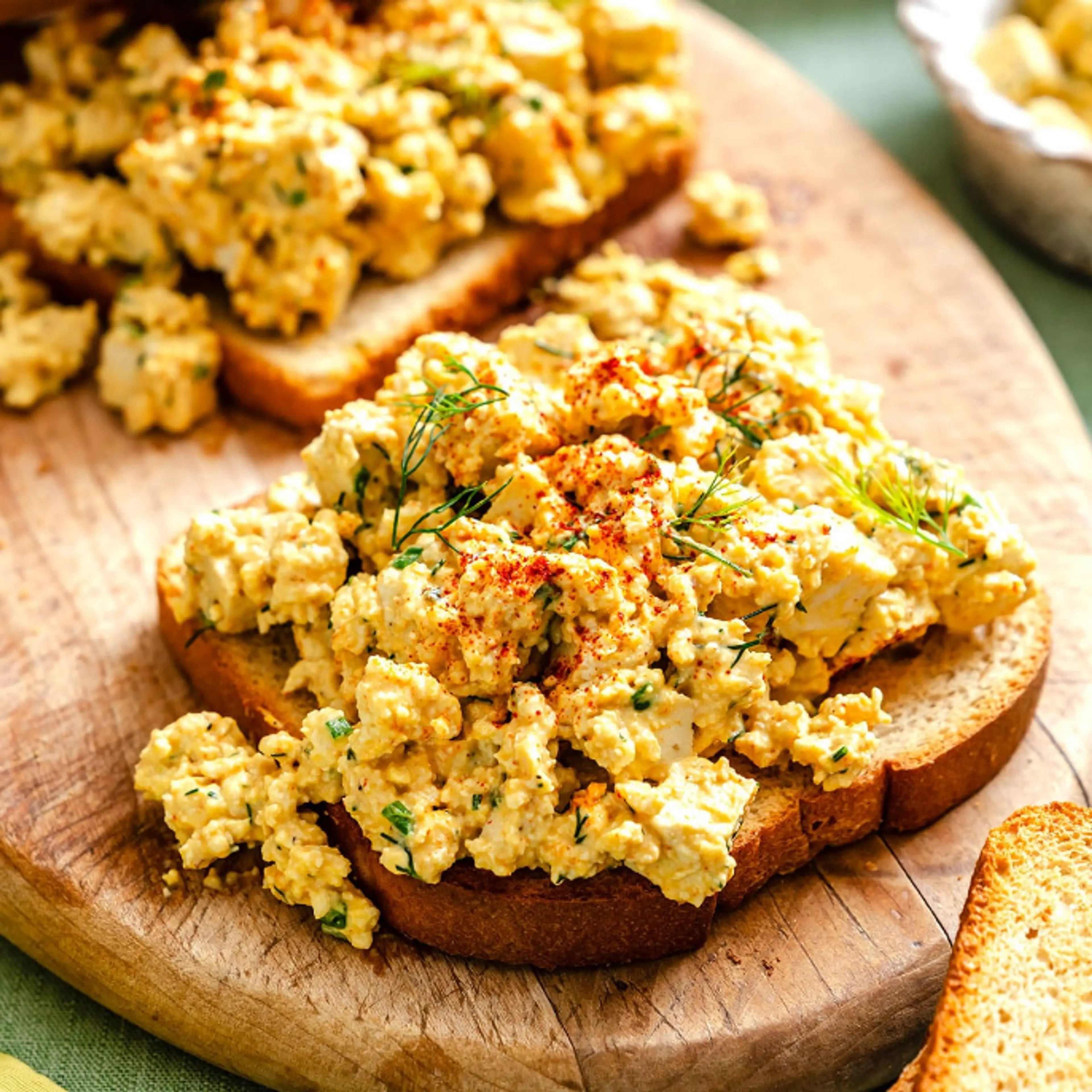 Tofu Egg Salad (No Black Salt)