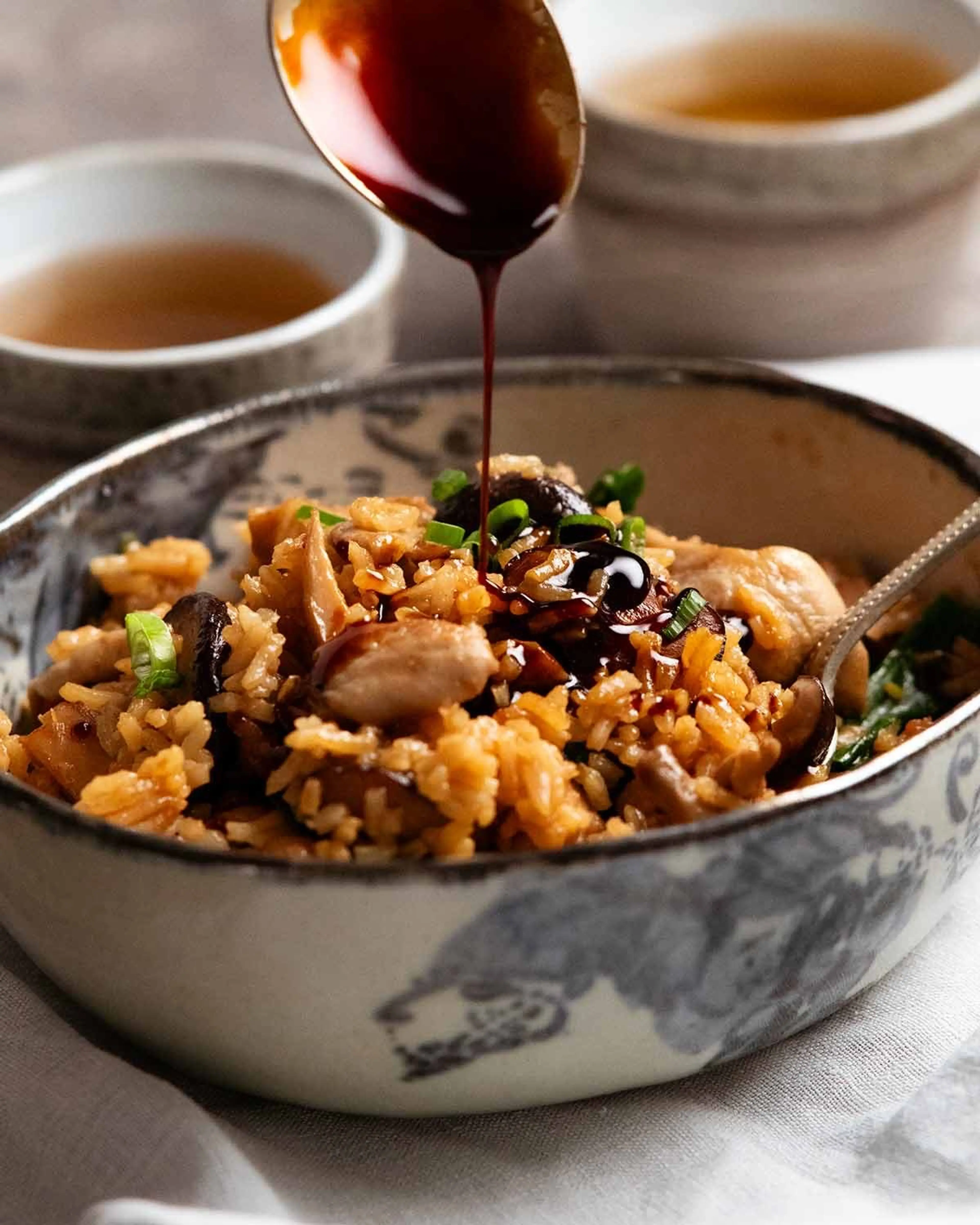 Ginger chicken and rice (one pot recipe!)