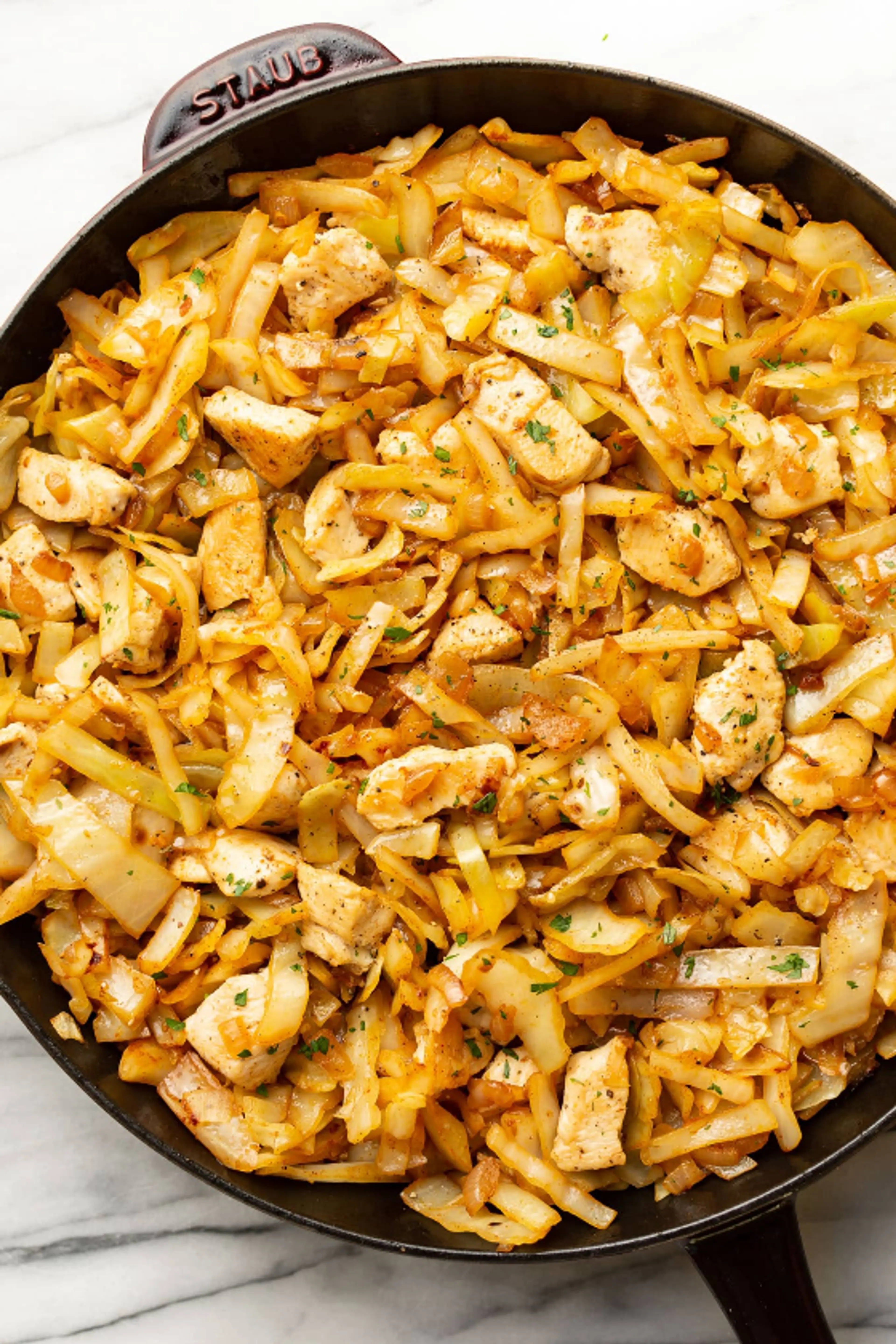 Easy Chicken and Cabbage Stir Fry