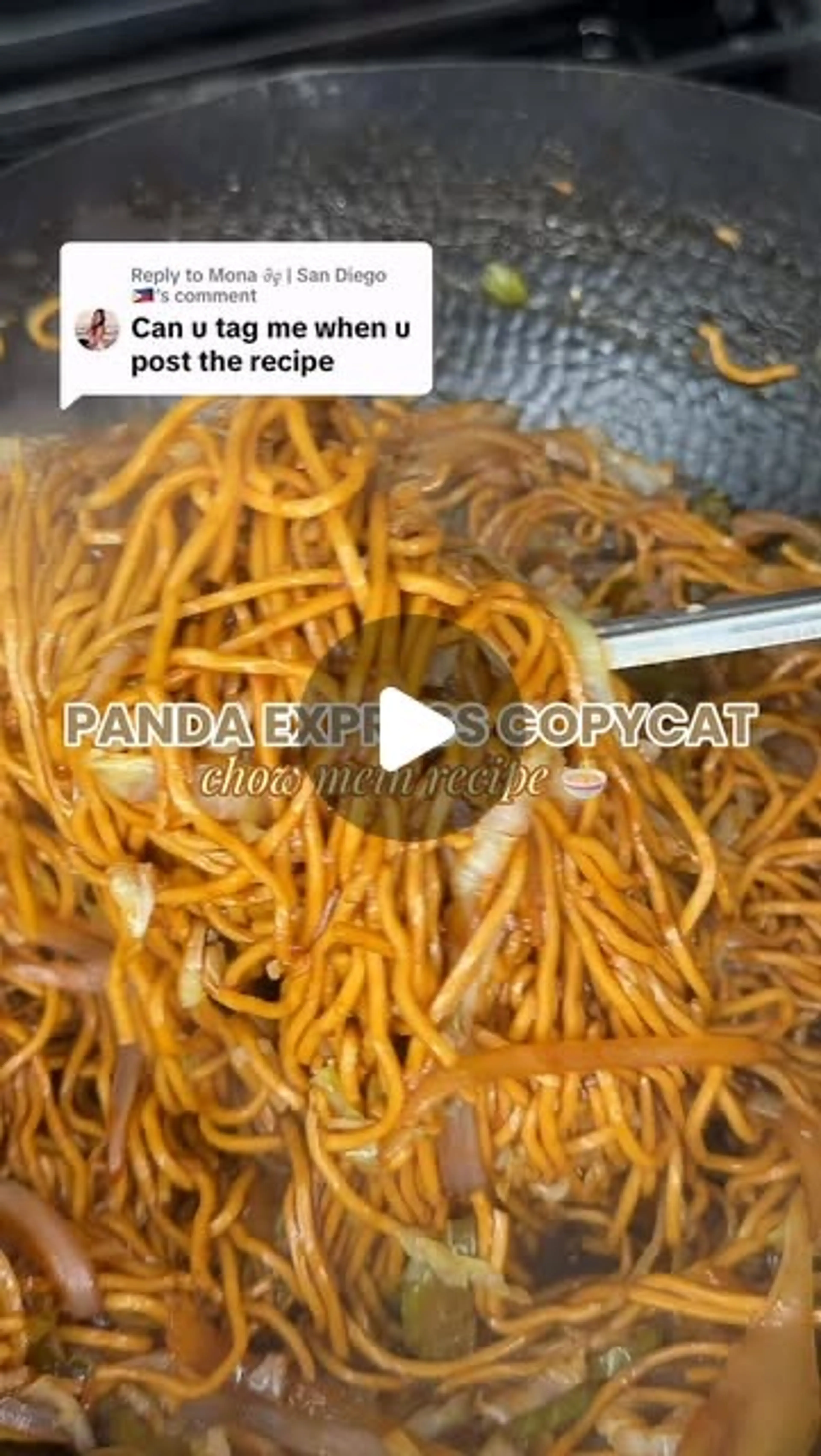 Panda Express Copycat Chow Mein Recipe