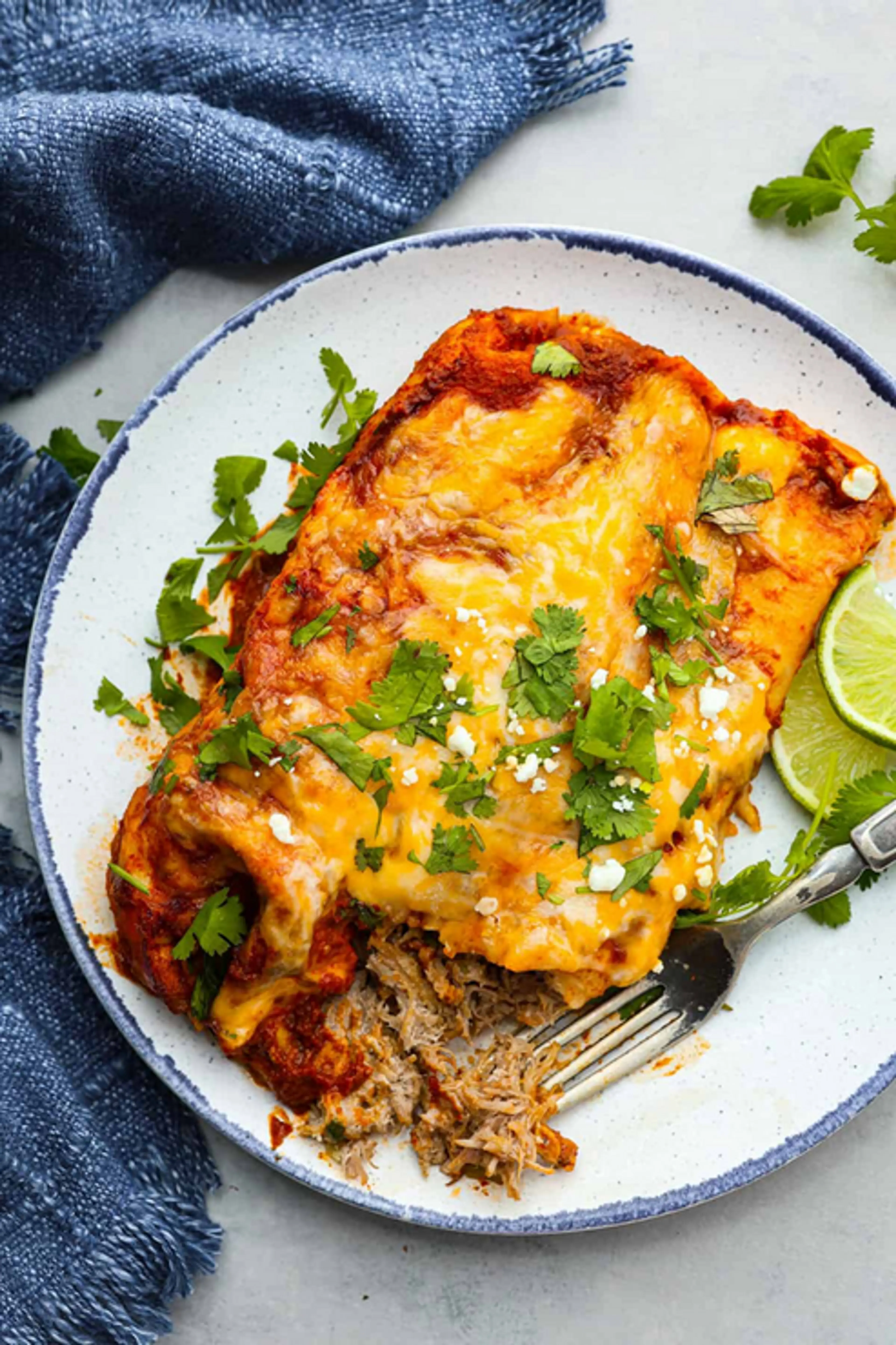Carnitas Enchiladas