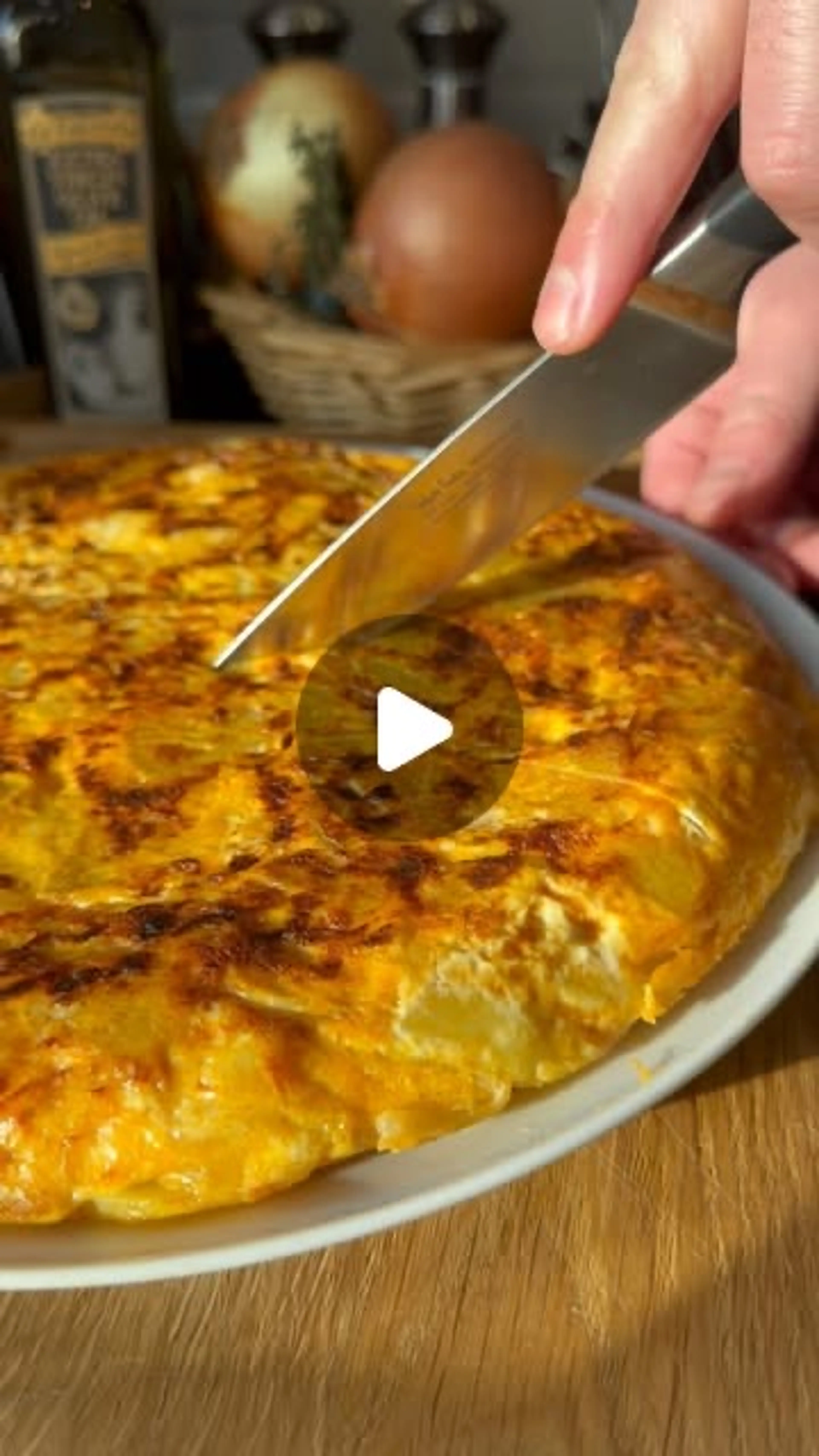 Traditional Spanish Omelette (tortilla De Patatas