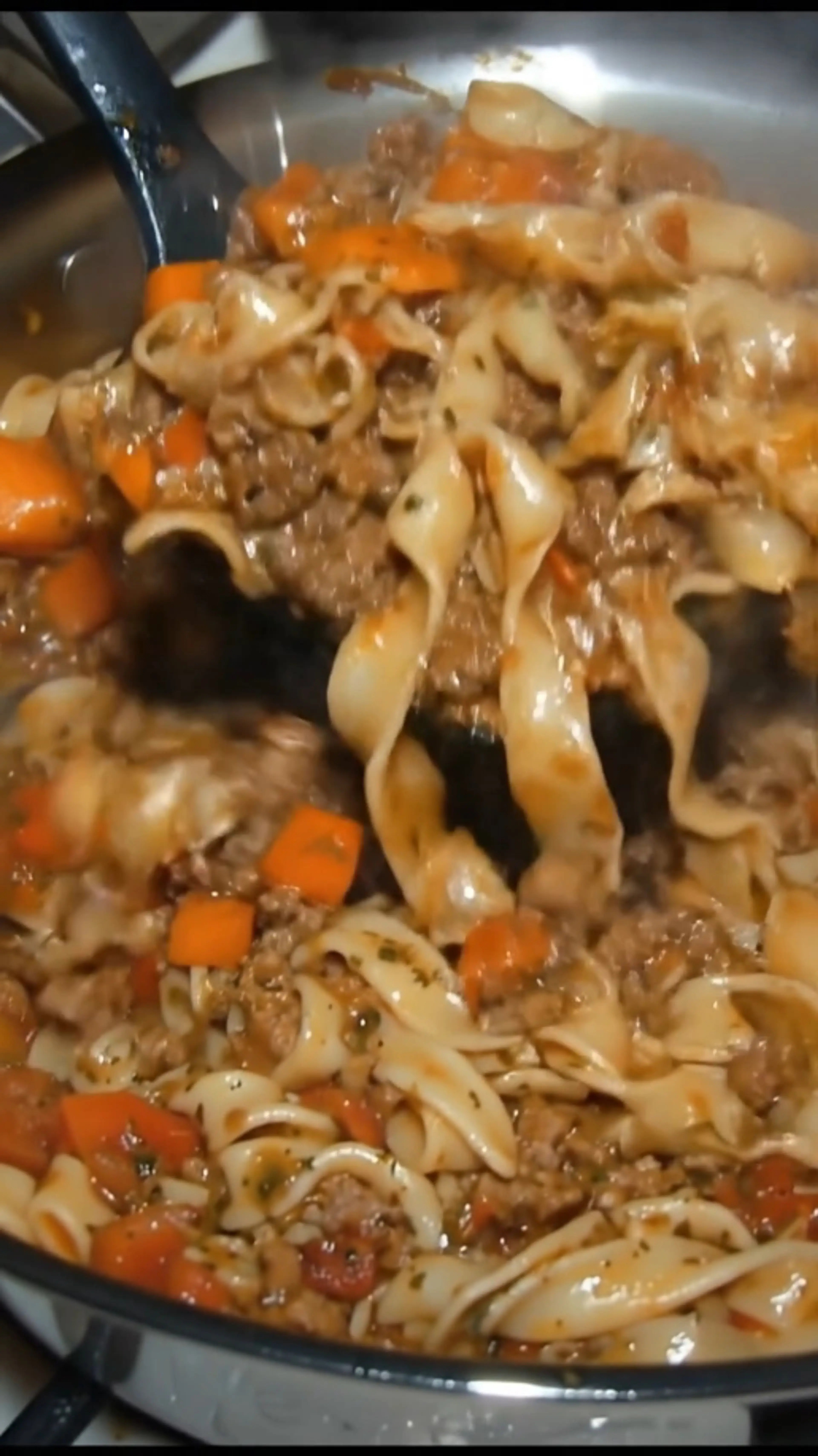 Beef and Noodles Skillet