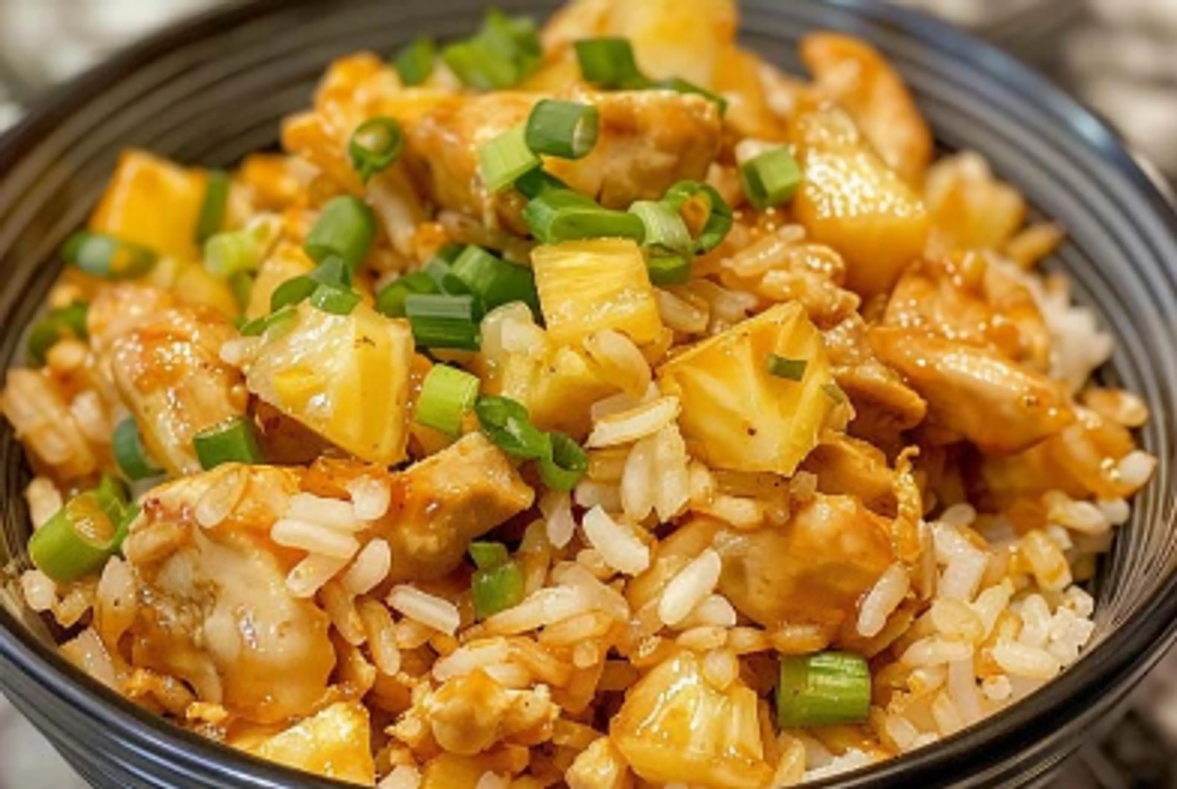 Pineapple Chicken & Rice