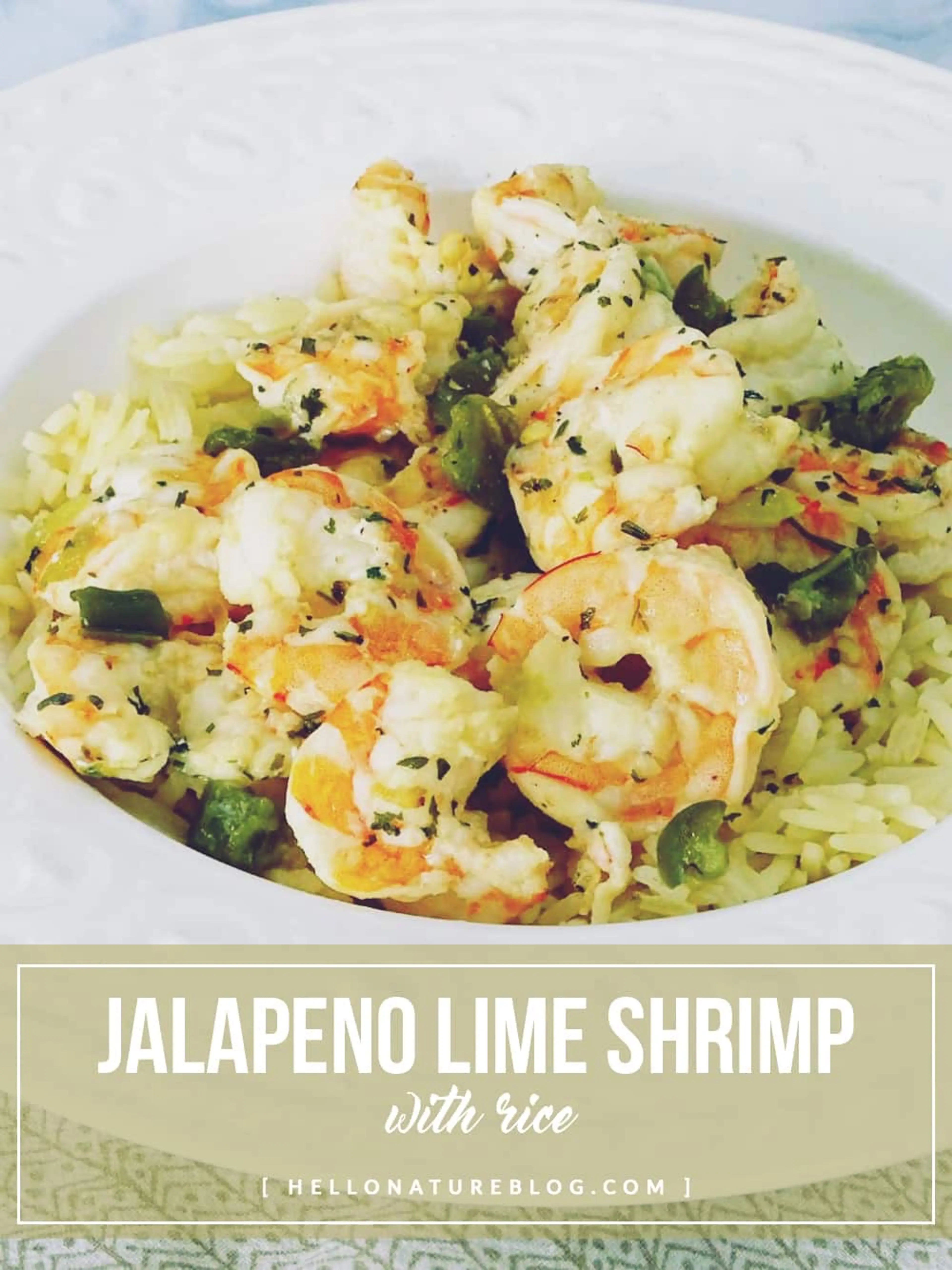 Jalapeno Lime Shrimp and Rice