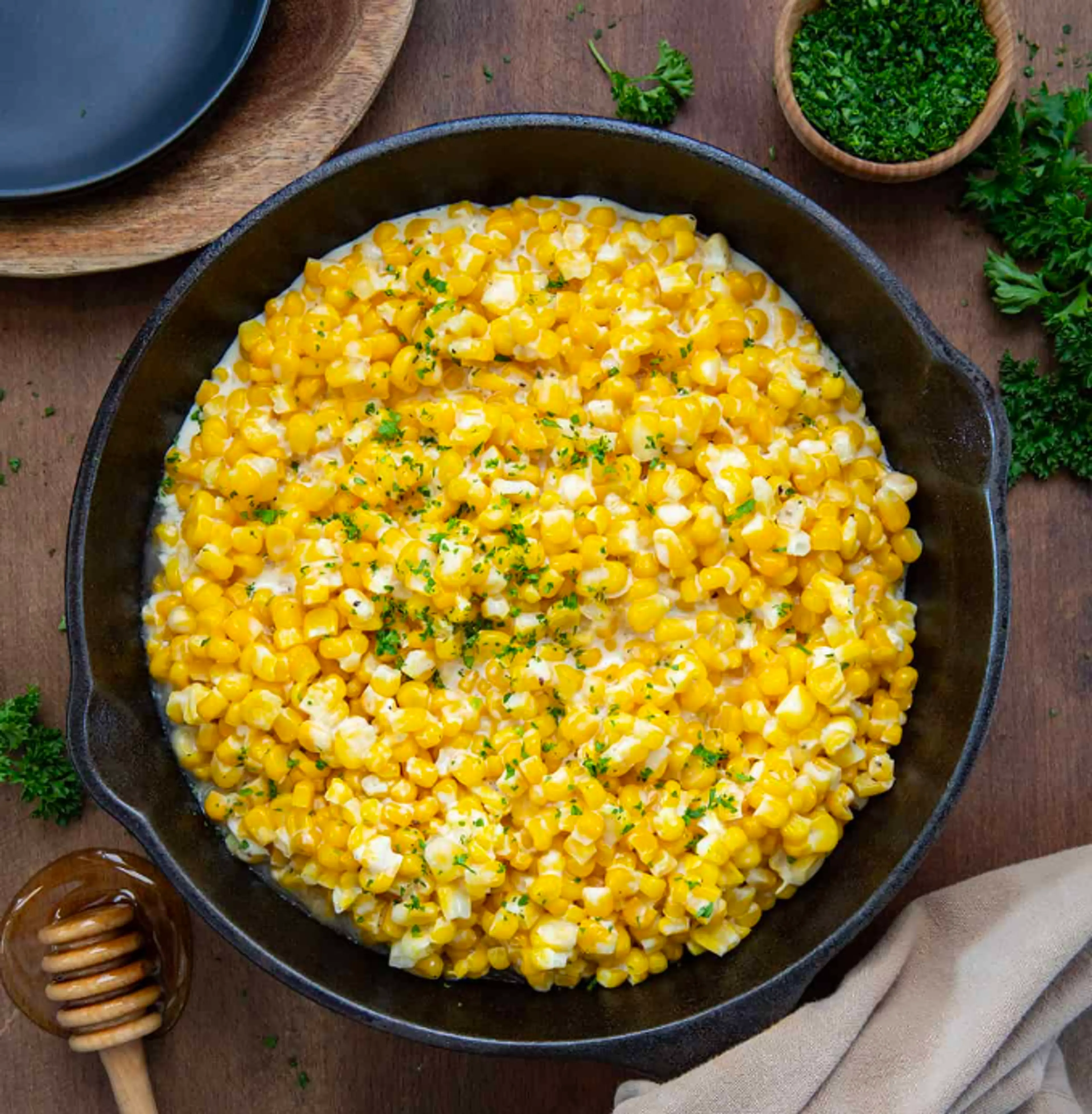 Honey Butter Skillet Corn