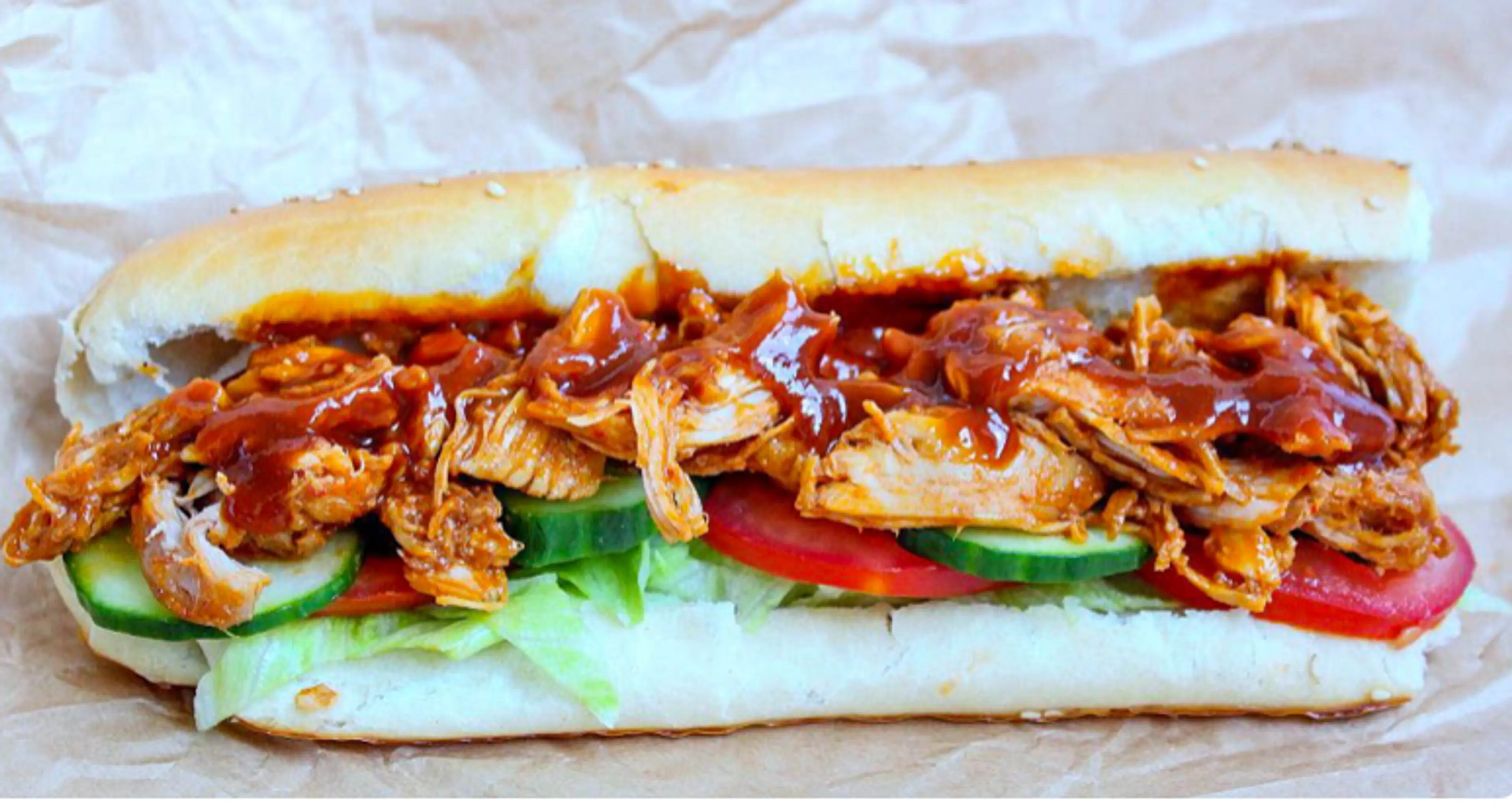 Subway Sandwiches Mit Pulled Chicken