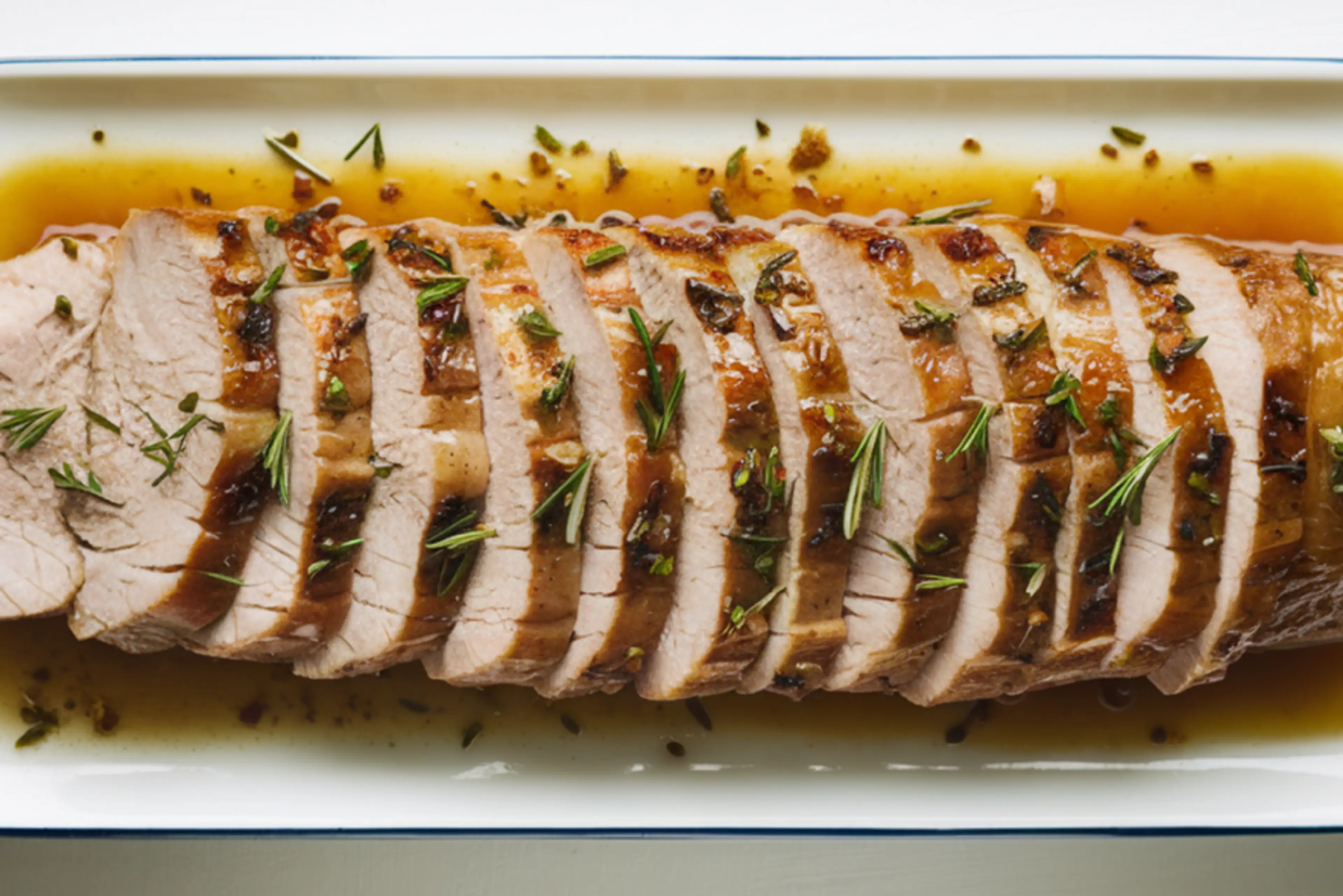Garlic Herb Roasted Pork Loin