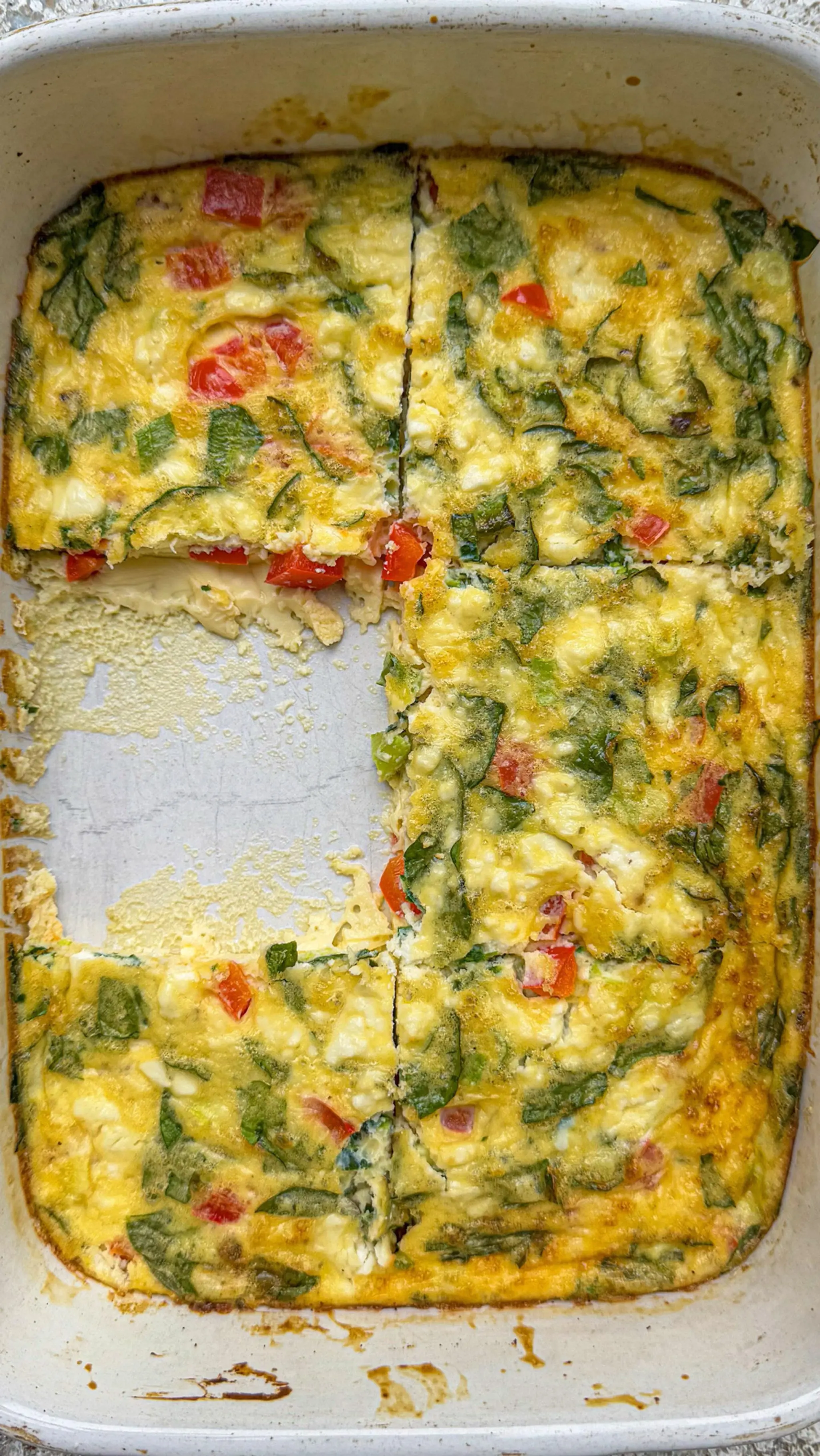 Cottage Cheese Egg Bake