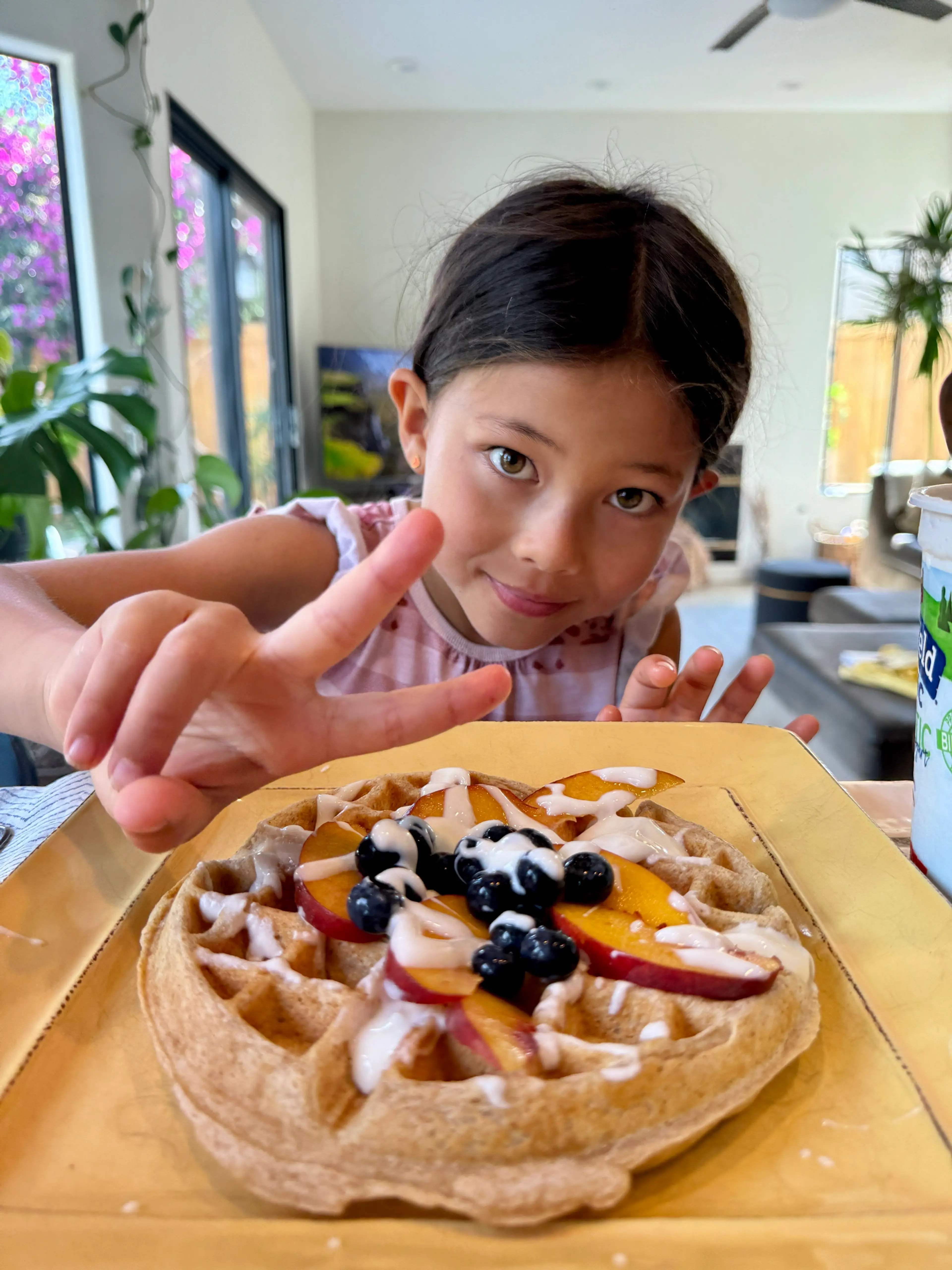 Perfect Sourdough Waffles