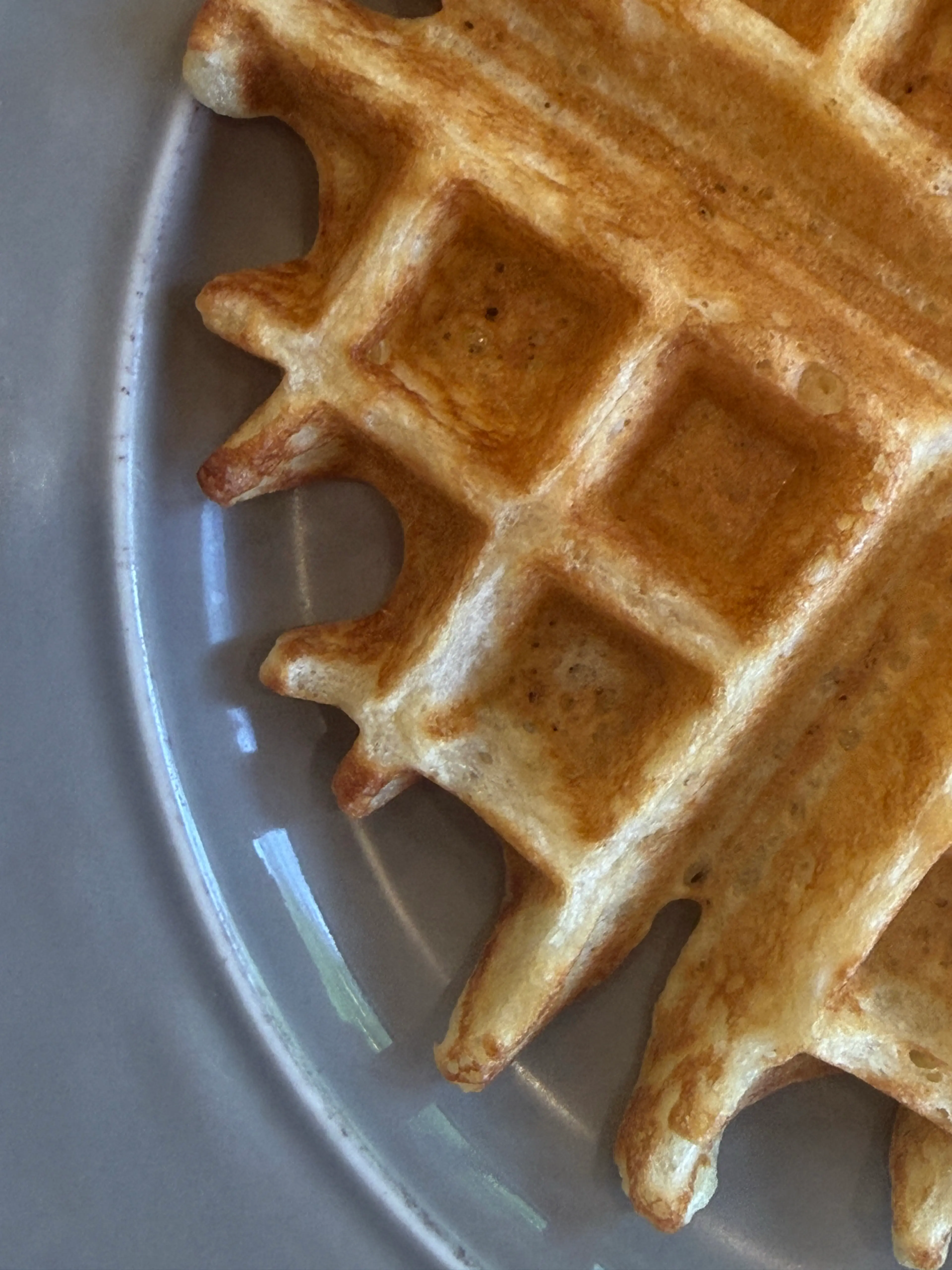 Perfect Sourdough Waffles