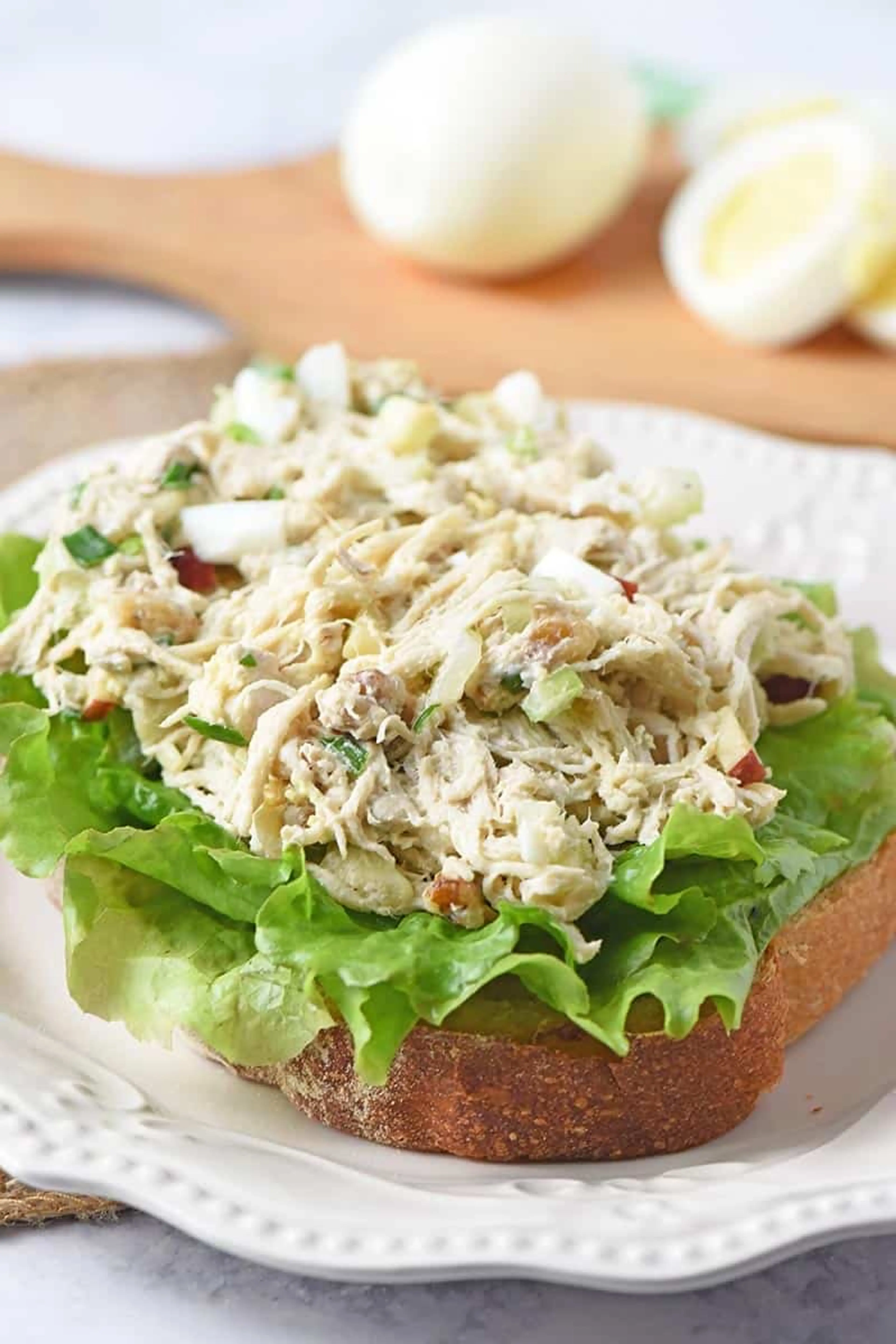 Chicken Salad Recipe with Eggs