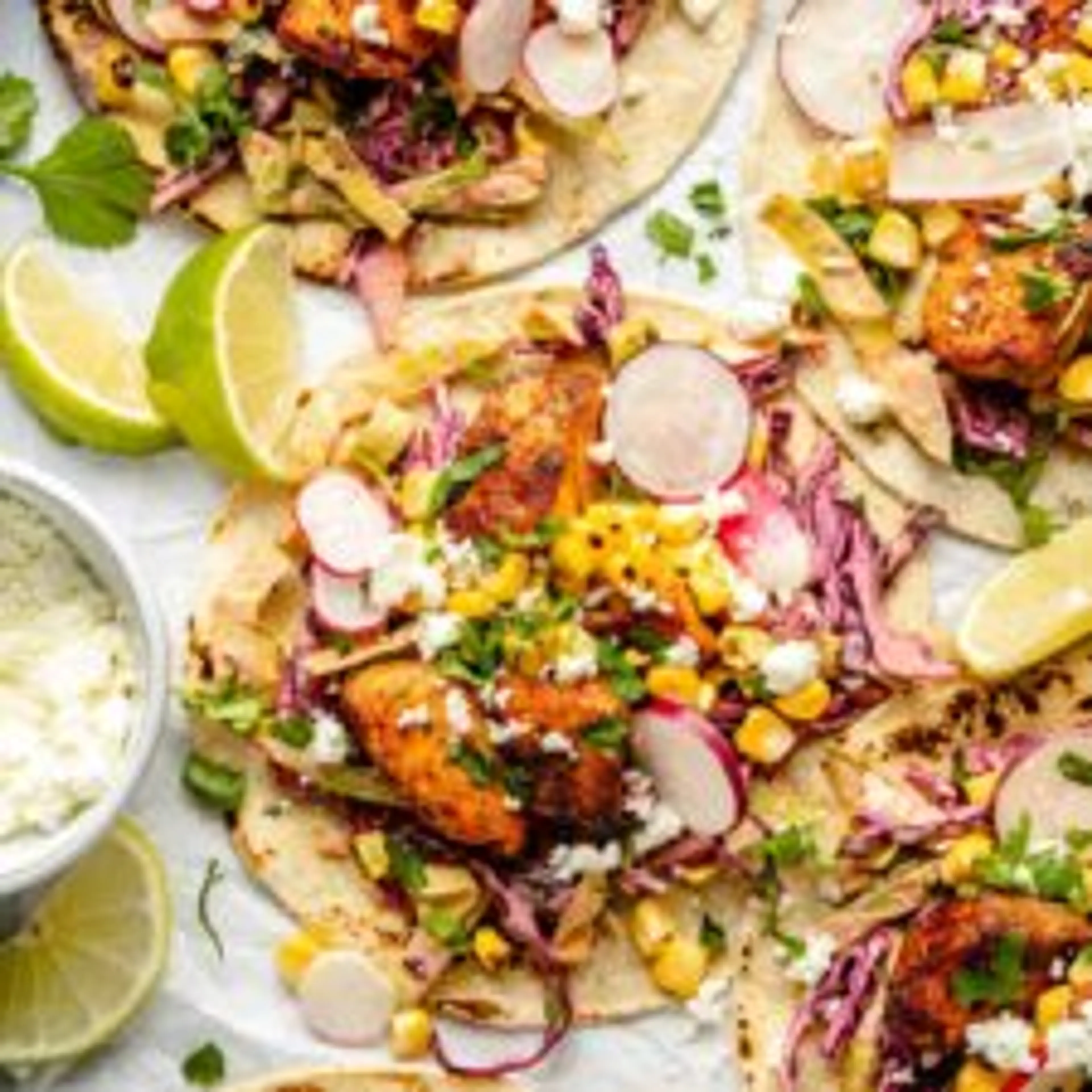 Salmon Tacos