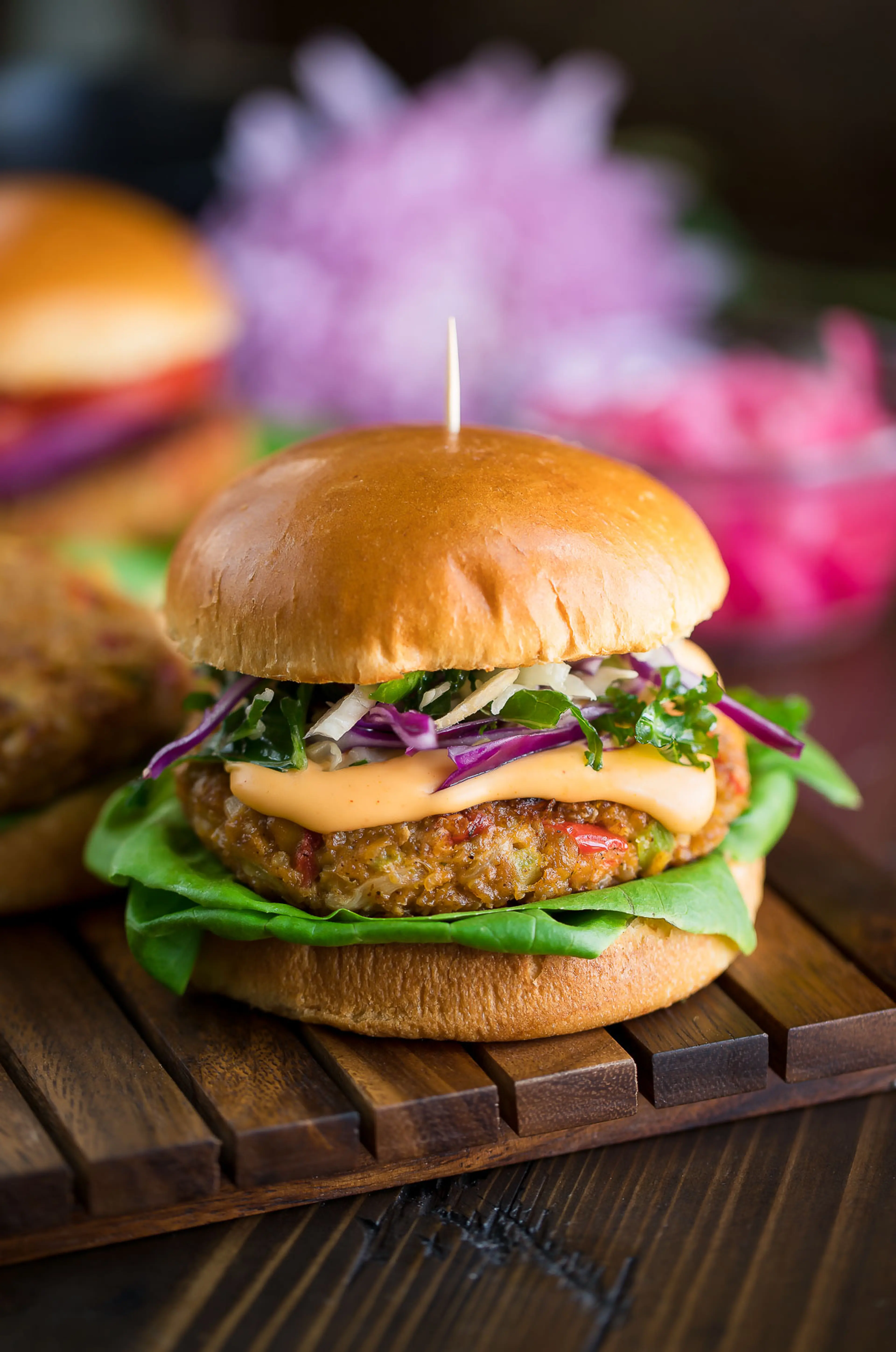 Homemade White Bean Burgers