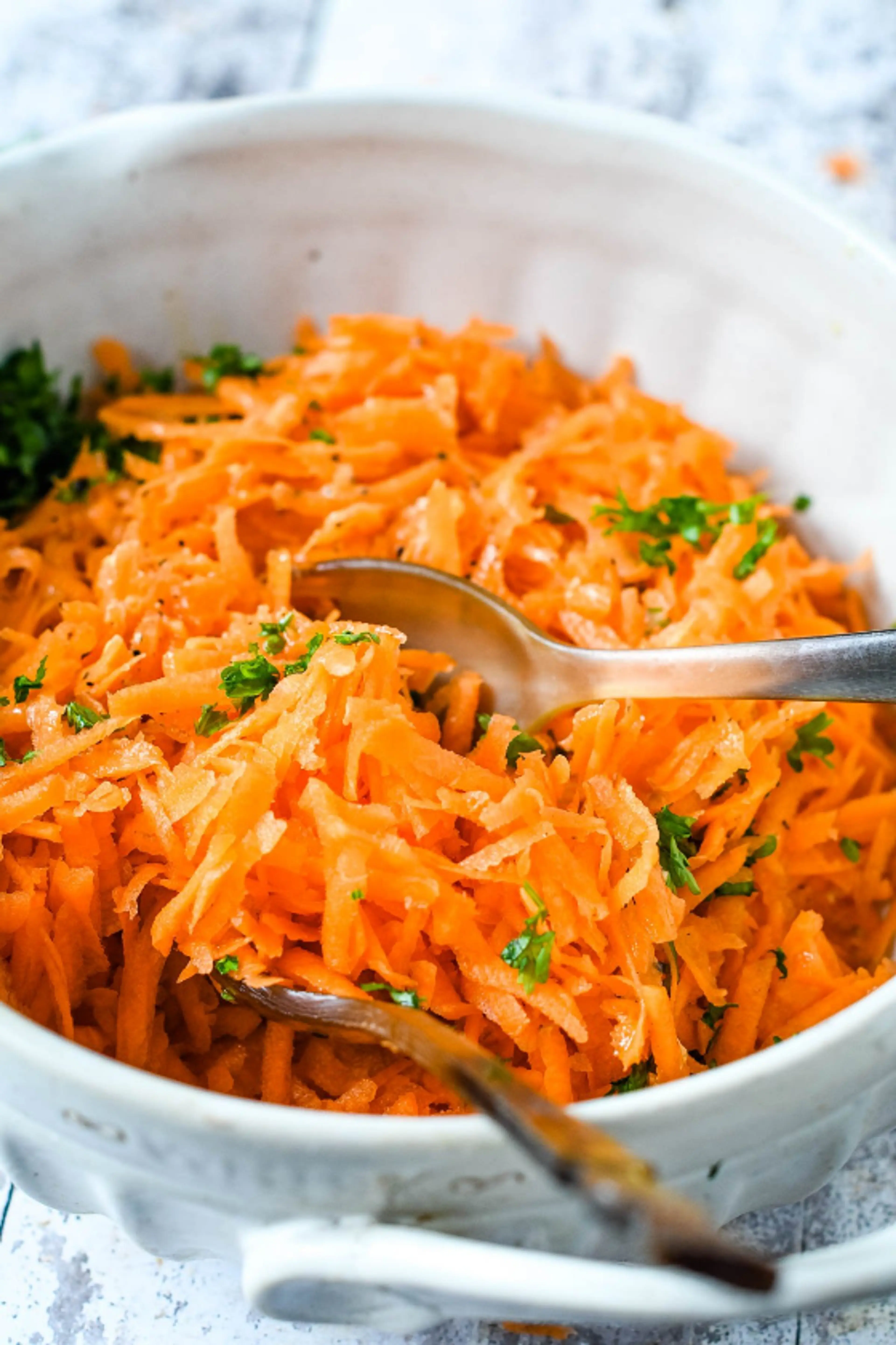 French Grated Carrot Salad