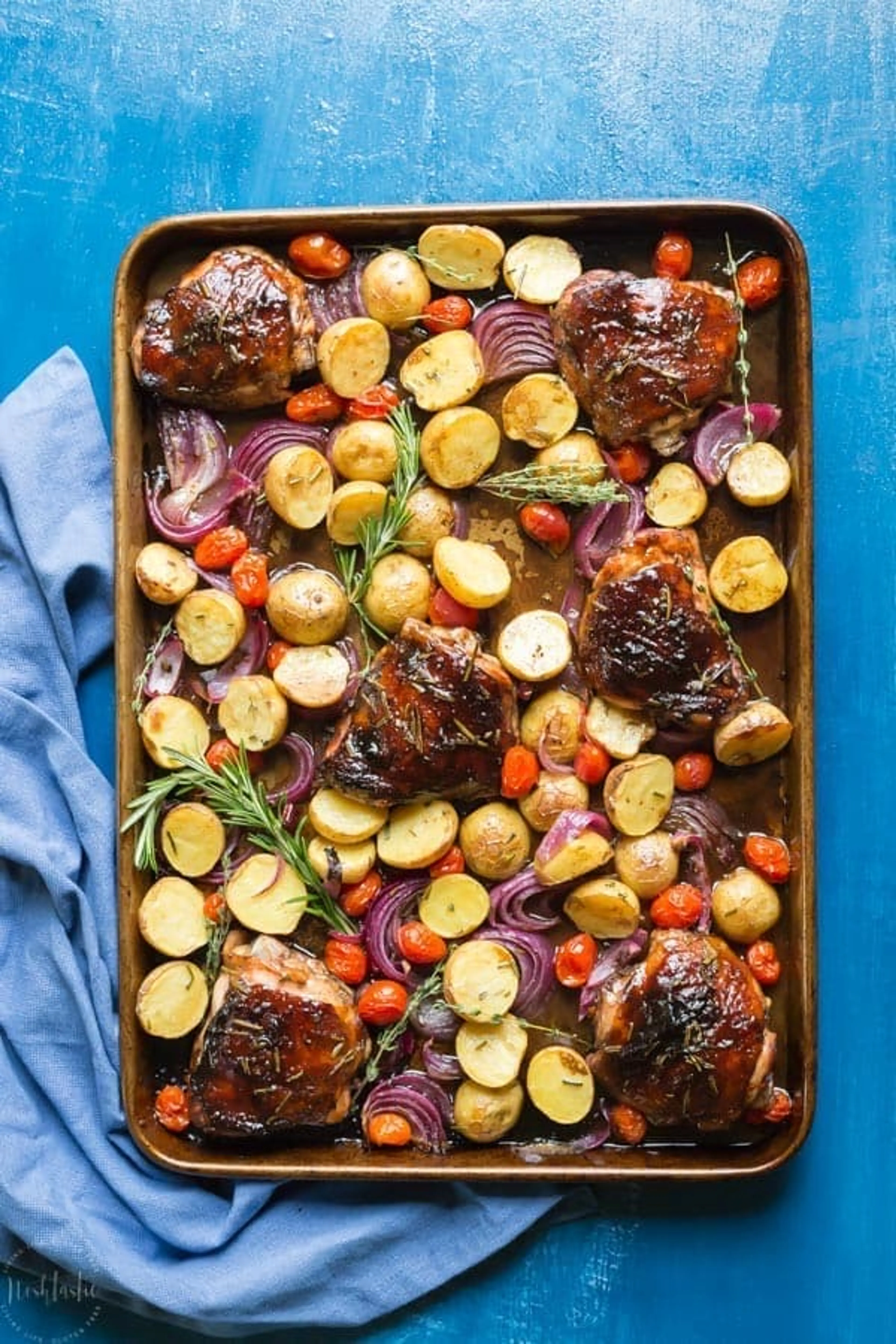 Balsamic Chicken and Roasted Vegetables