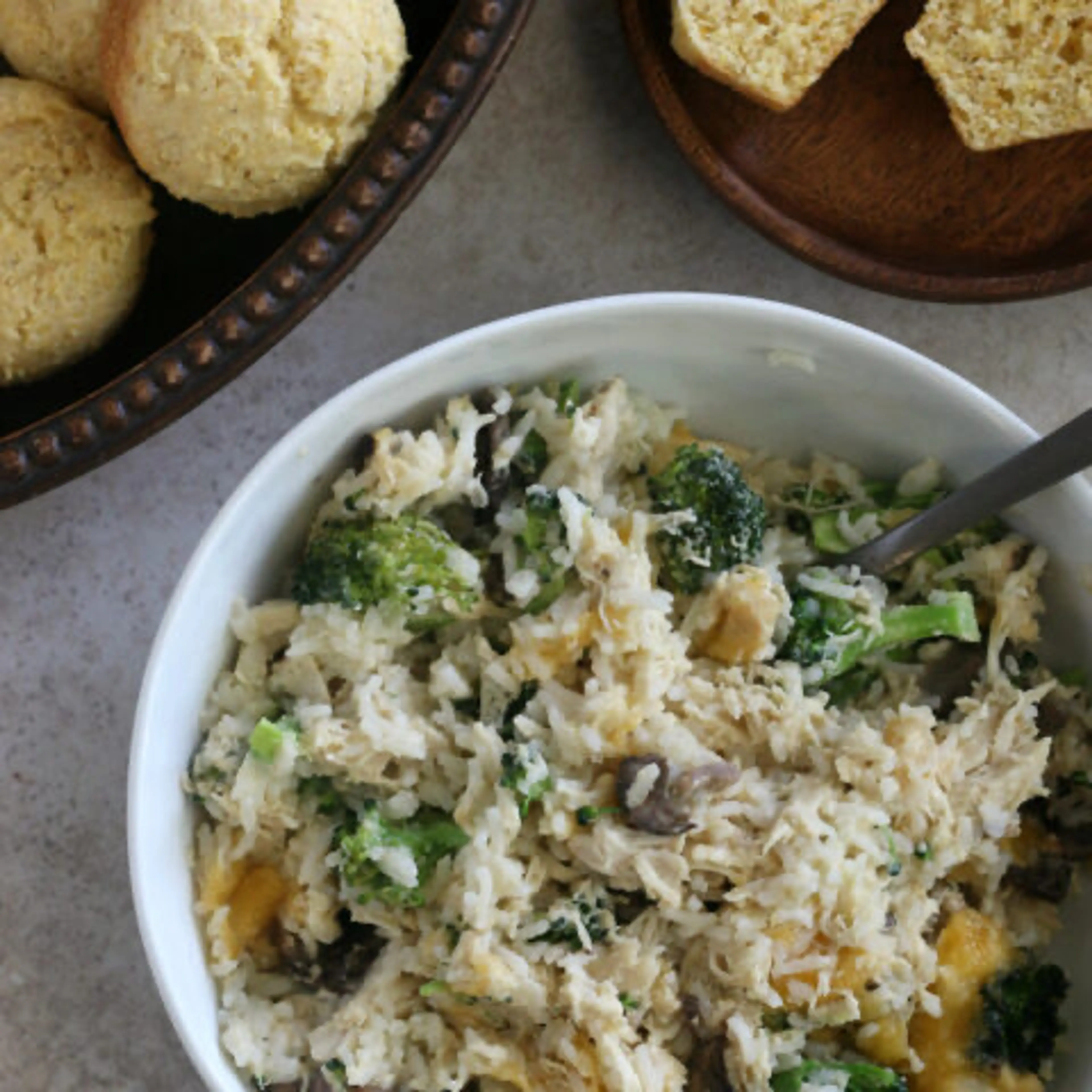 Gluten-free Chicken Broccoli Rice Casserole