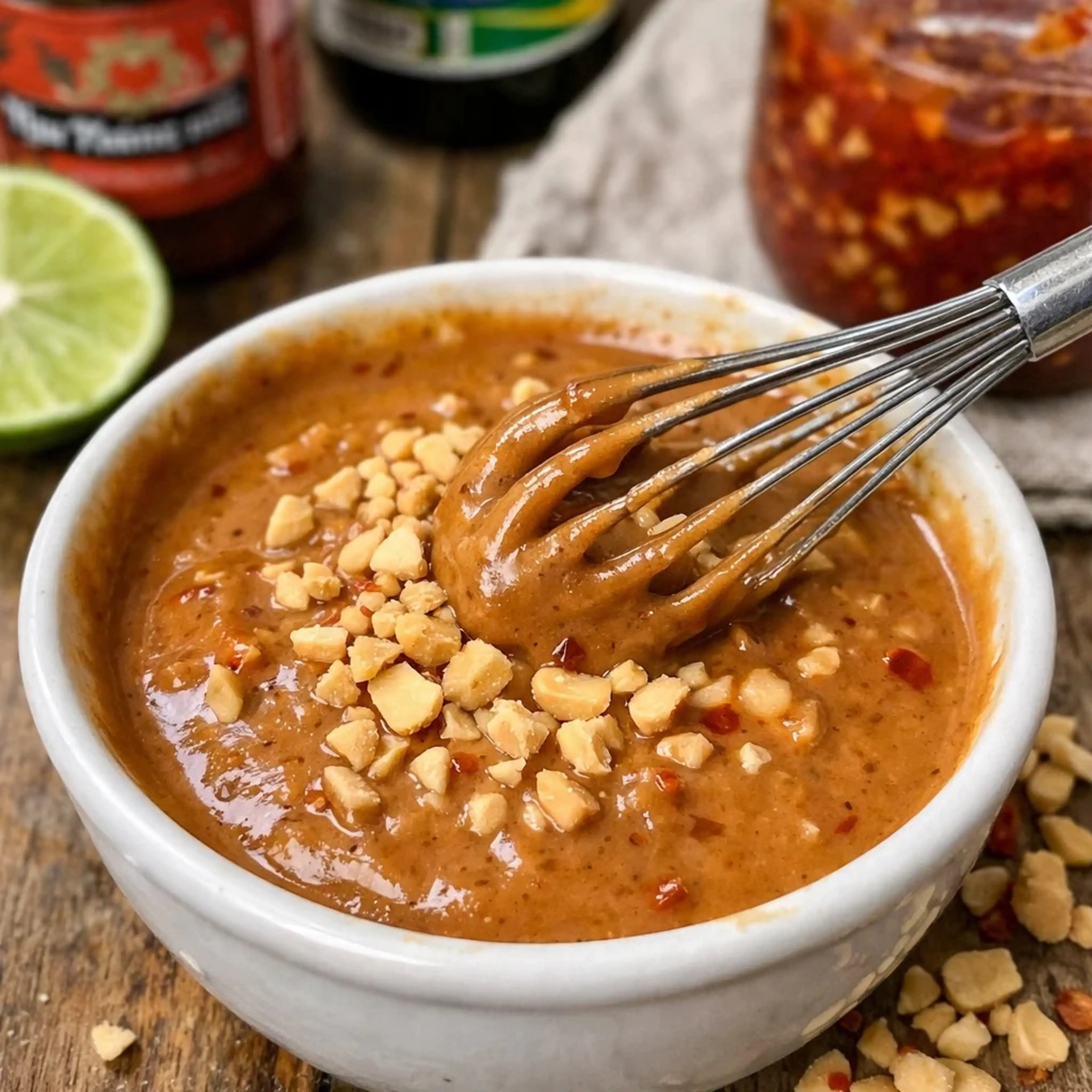 The Ultimate Easy Thai Peanut Sauce