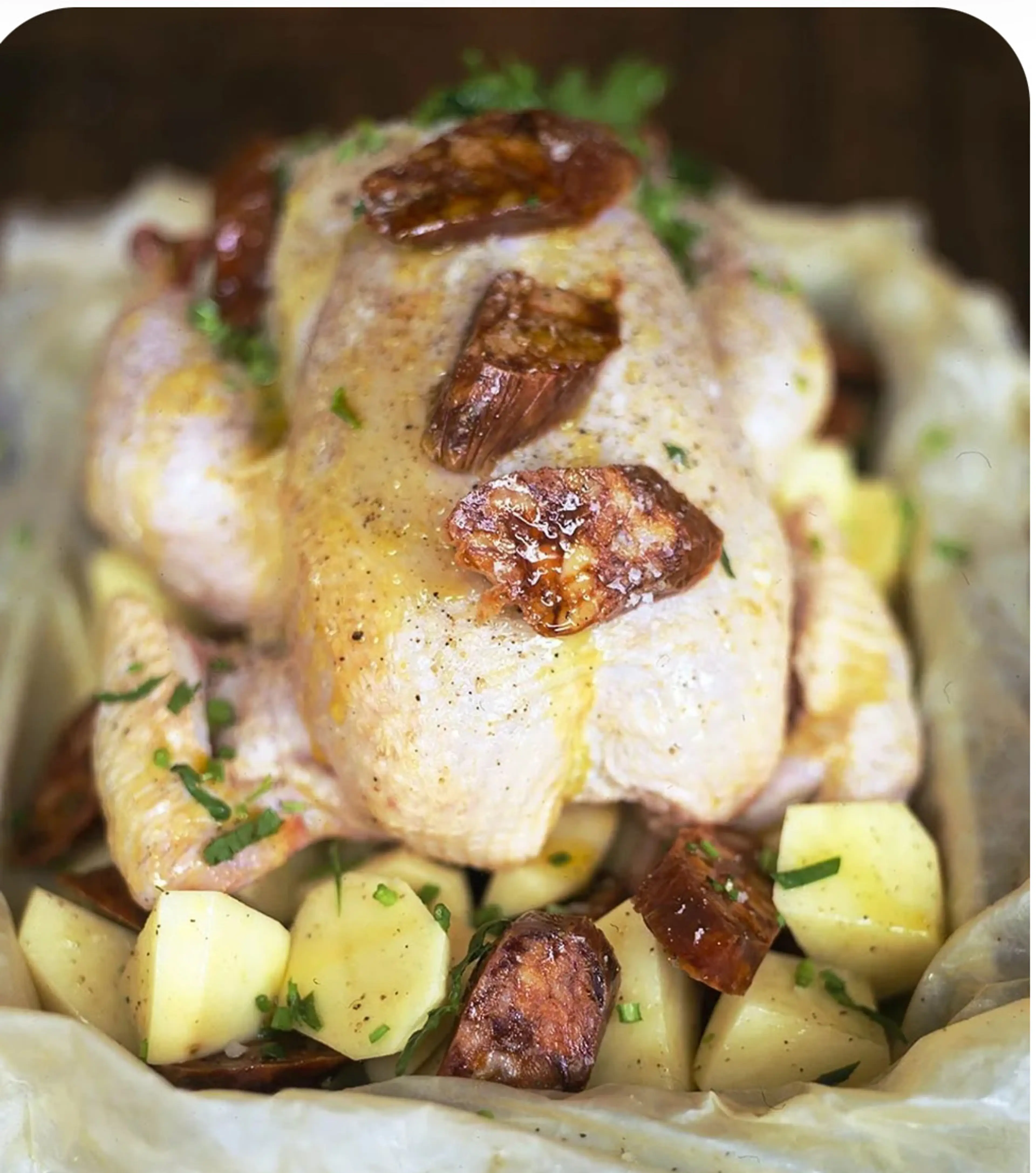 Super tasty Spanish roast chicken
