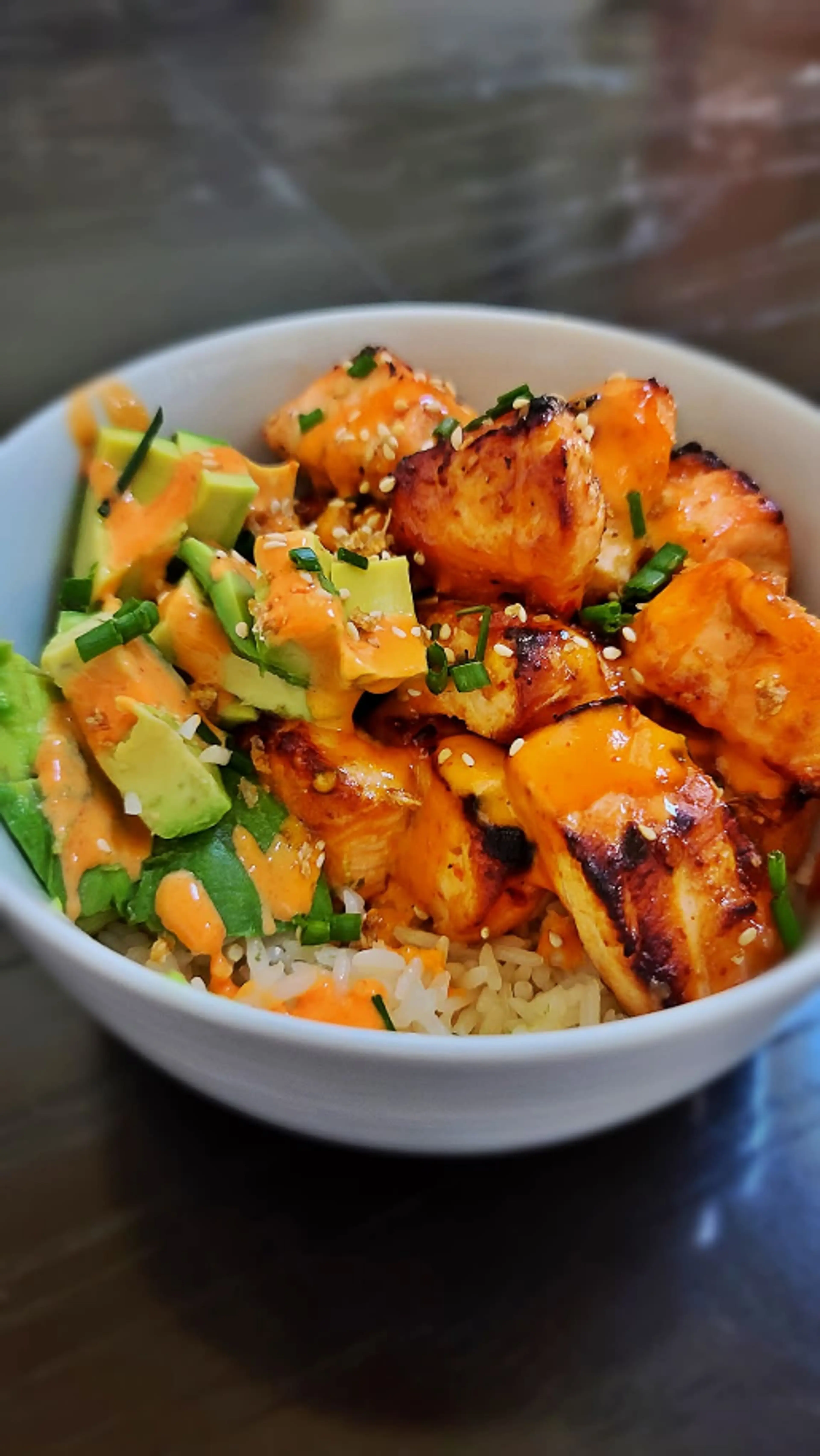 Kat's Salmon Bowls