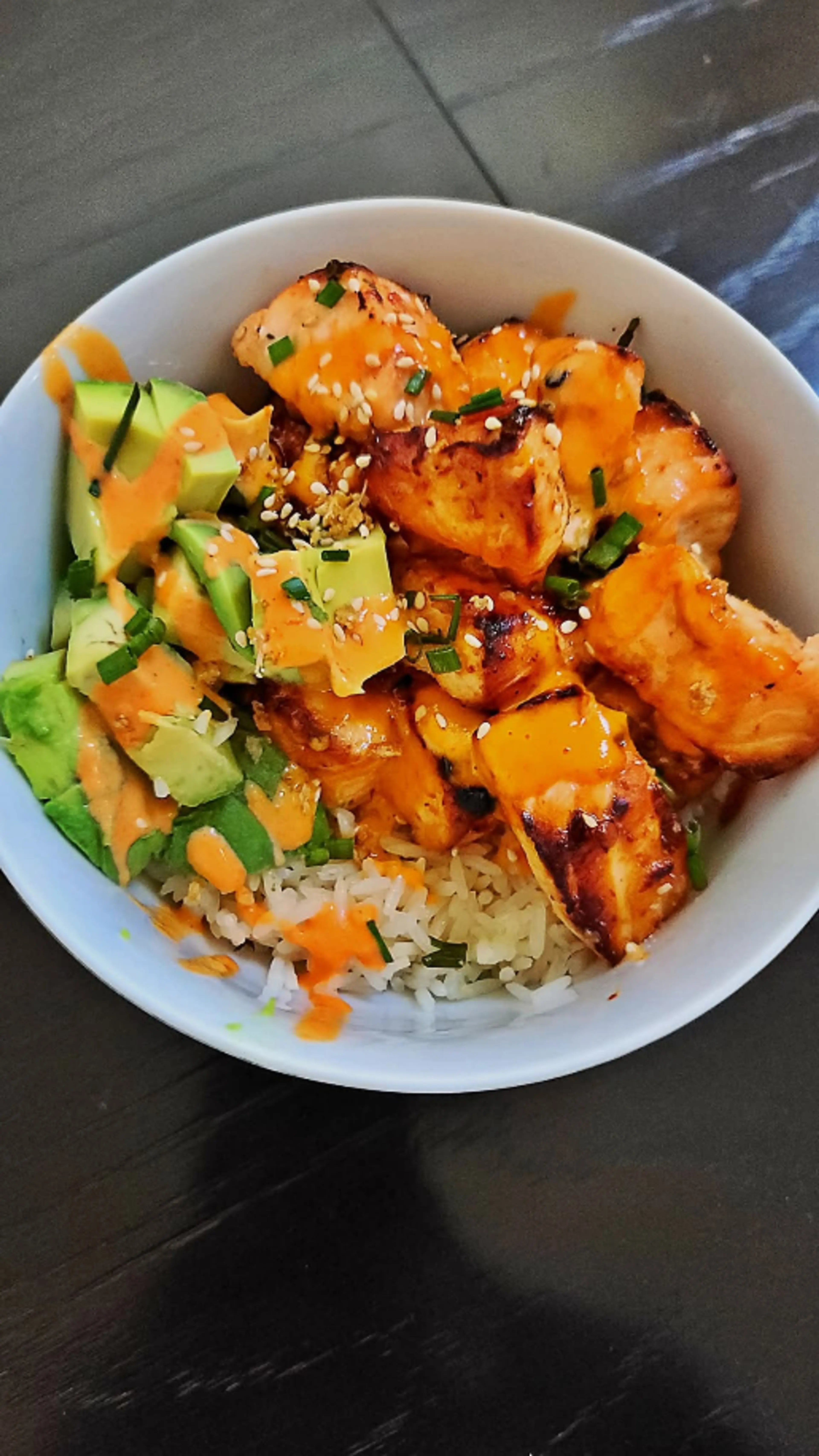 Kat's Salmon Bowls