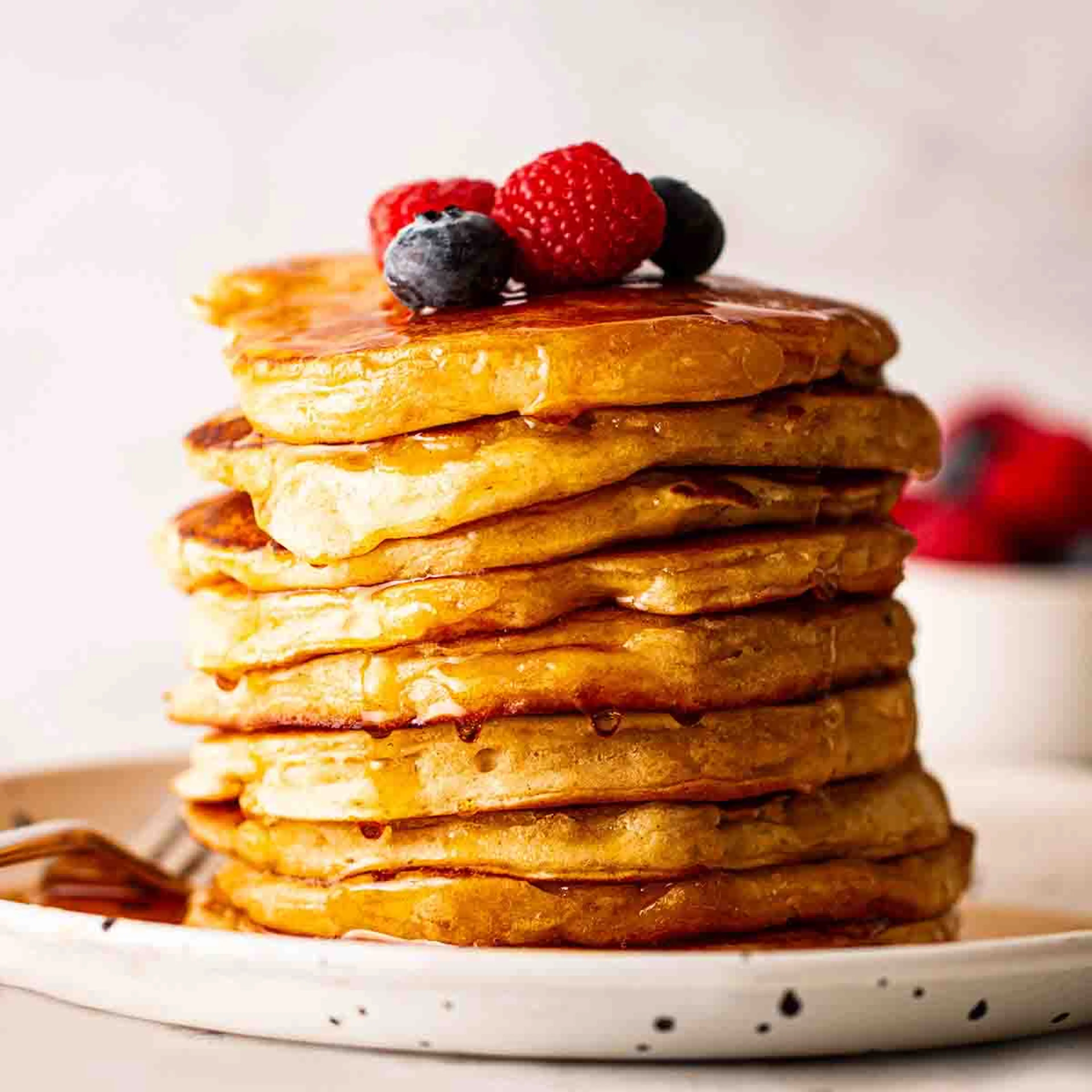 American Pancakes {Easy & Fluffy}