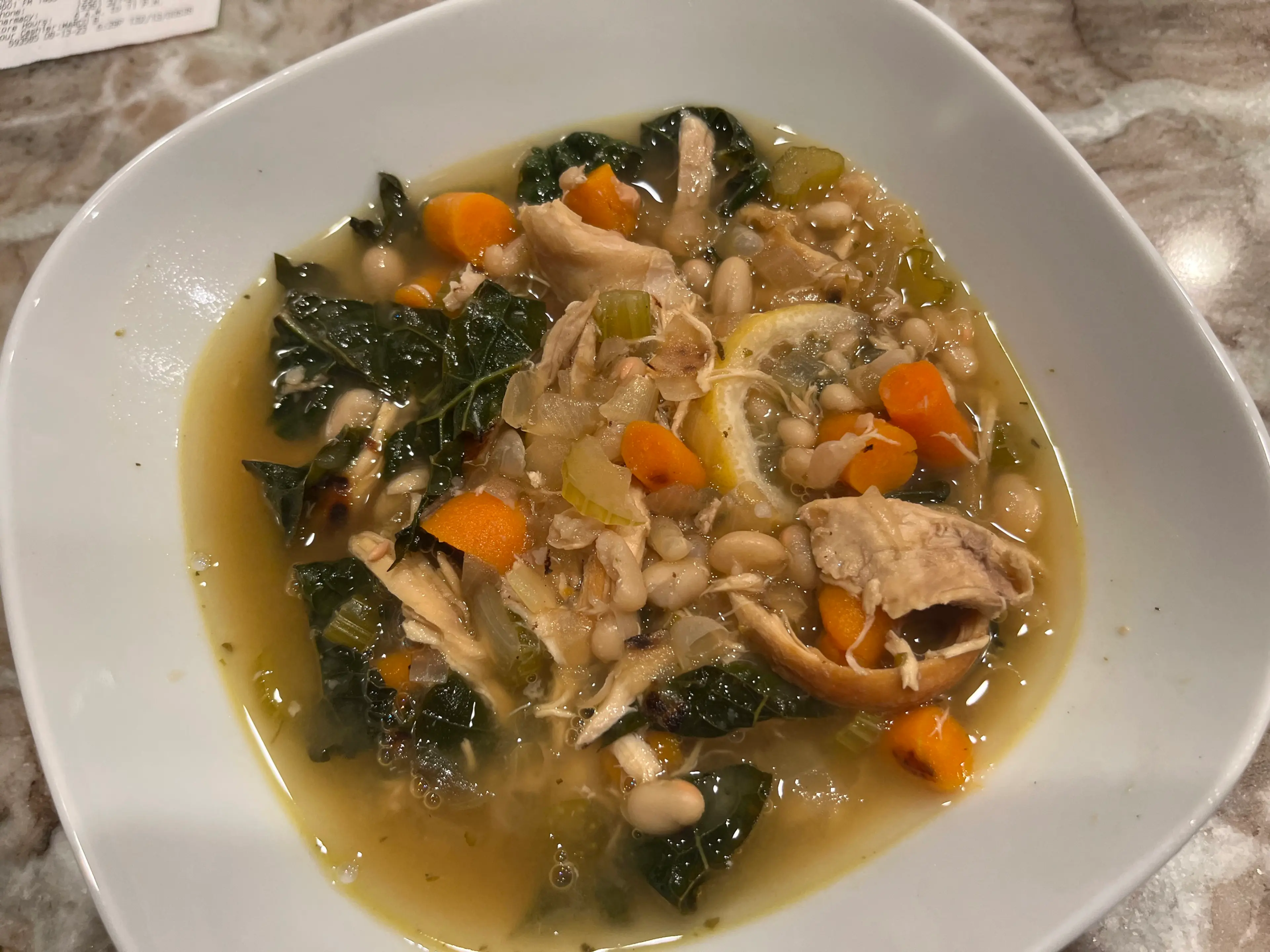 White Bean and chicken soup