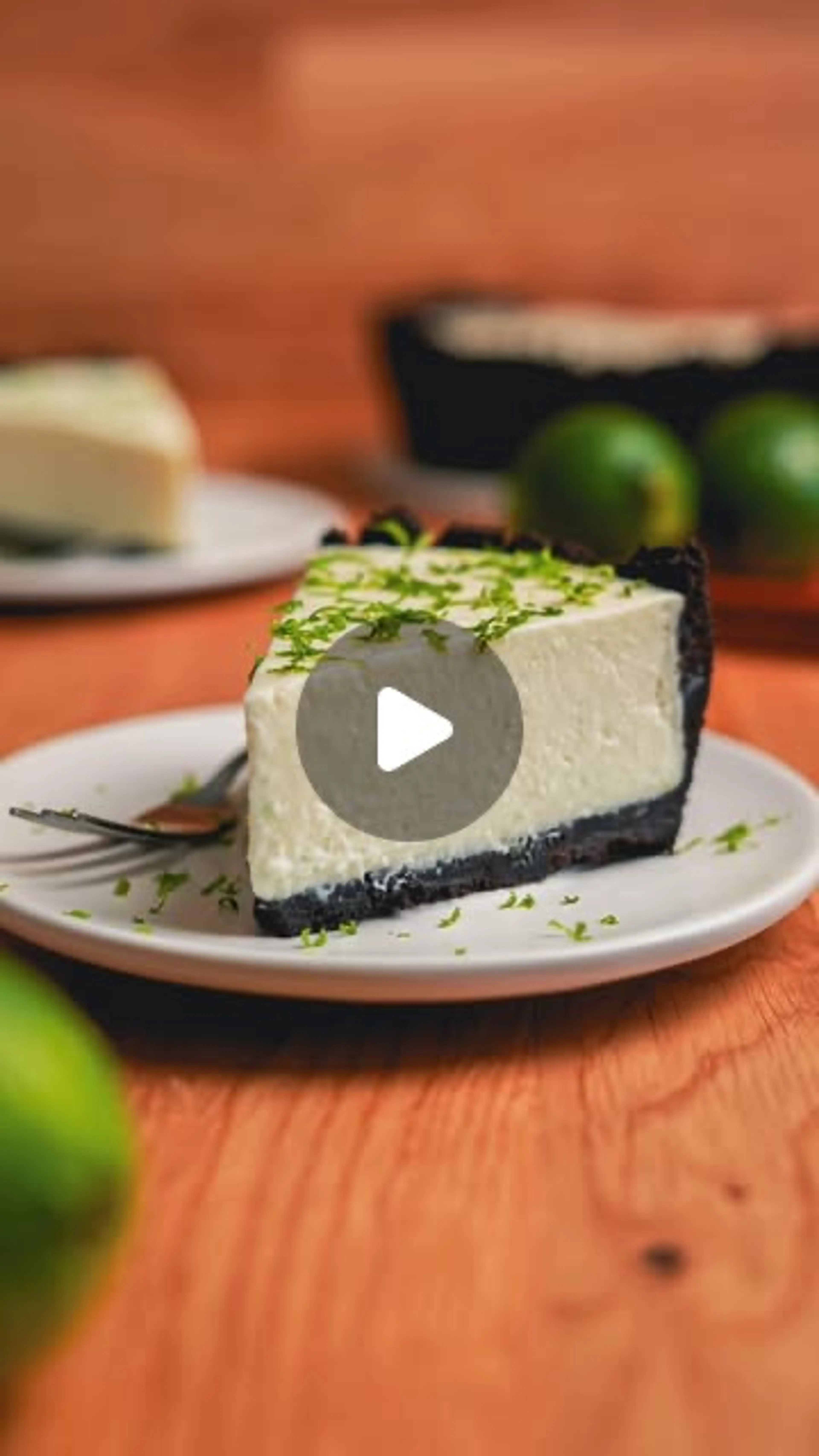 Tarte de Lima com Oreo
