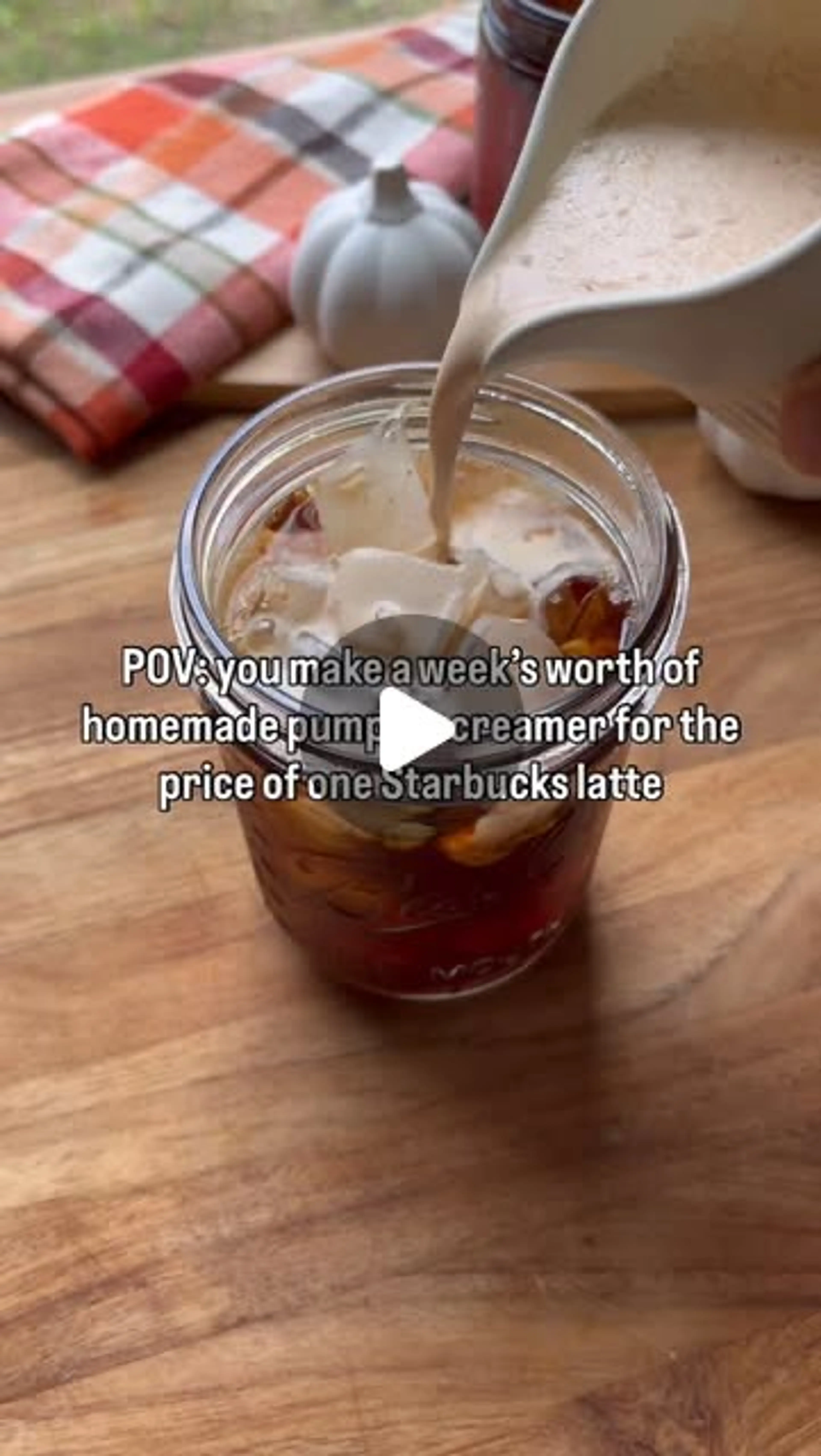 Pumpkin Spice Coffee Creamer