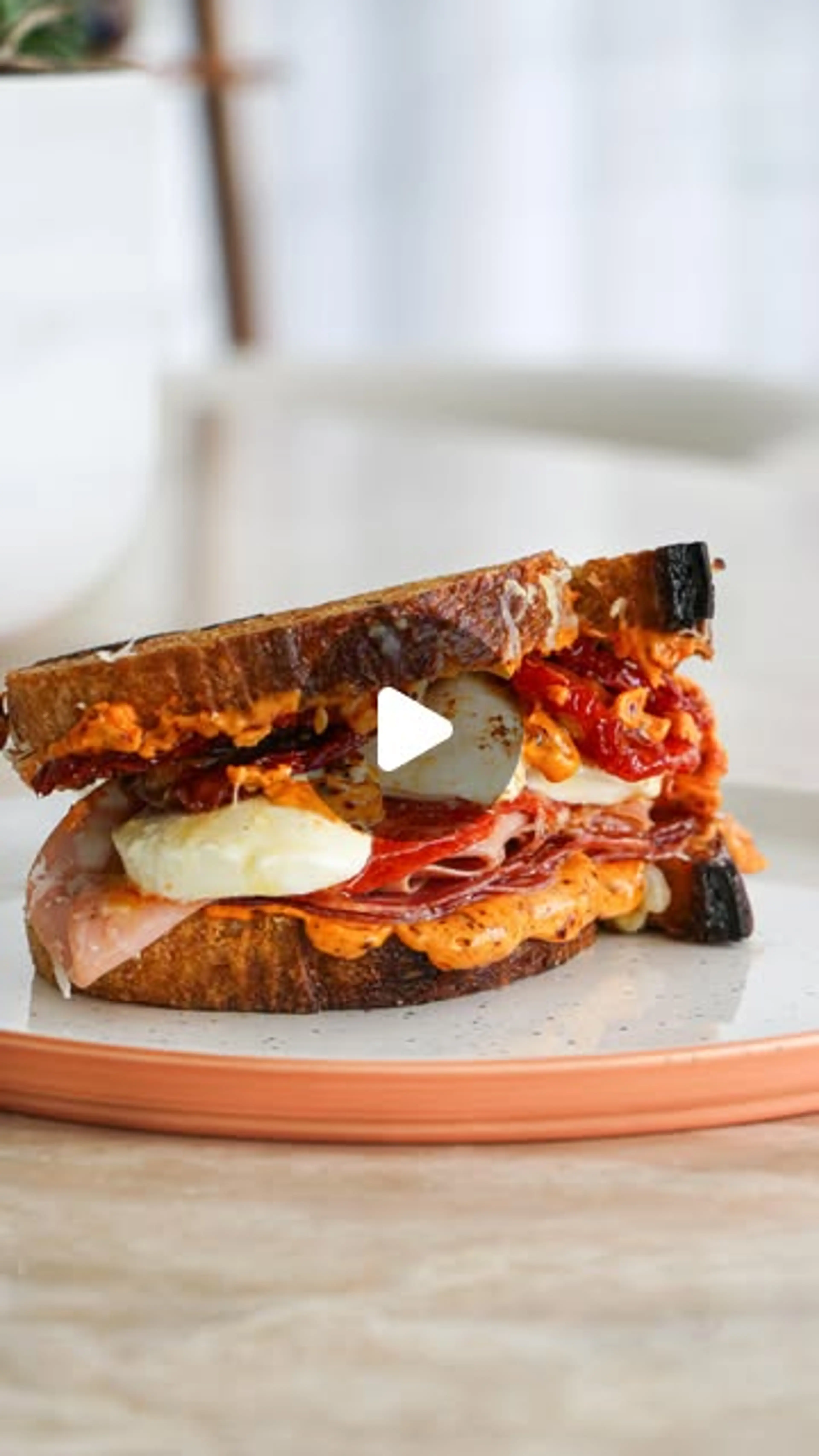 Chili Crunch Pizza Sandwich. or Something Like That