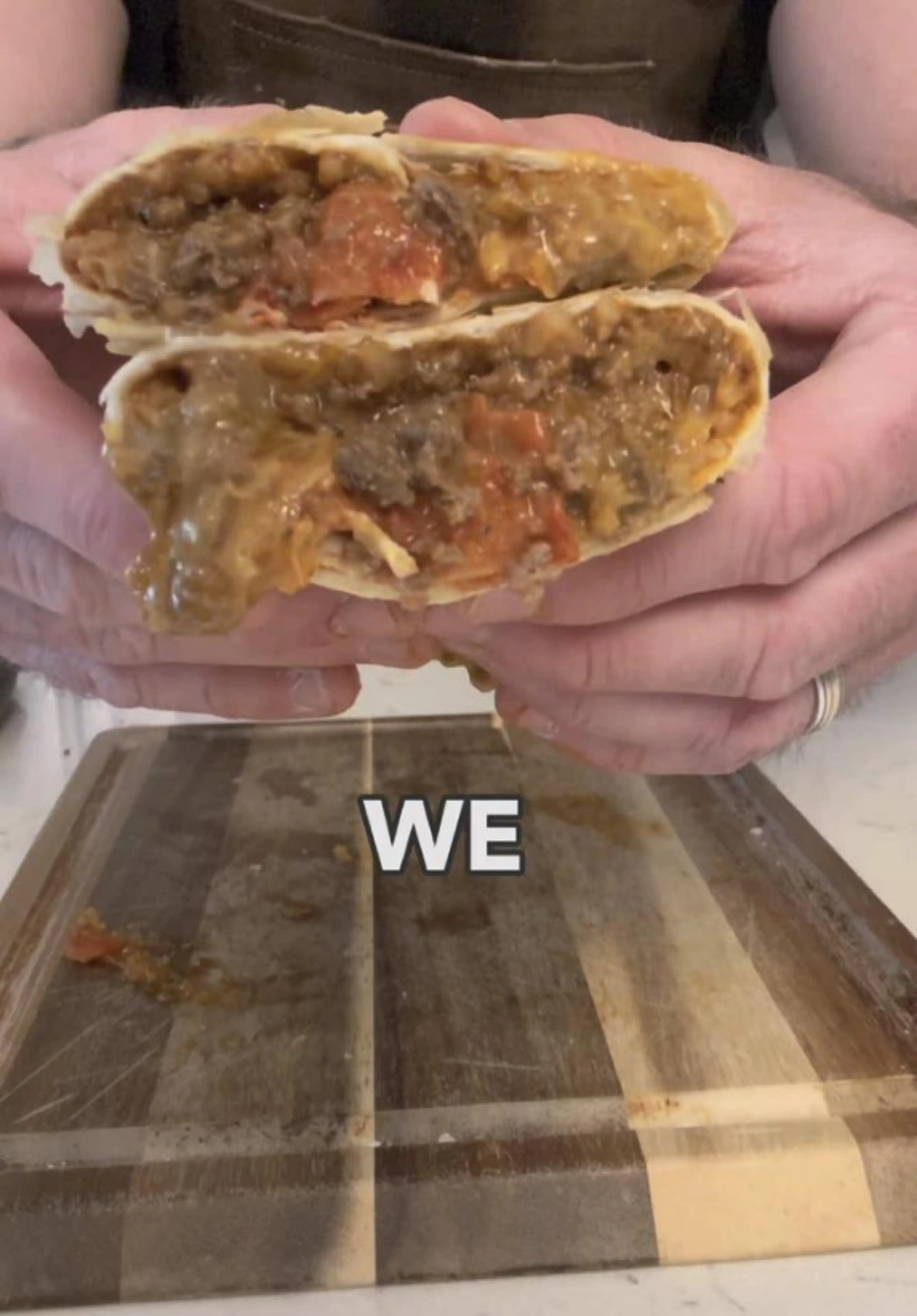 Frito Beef Burrito