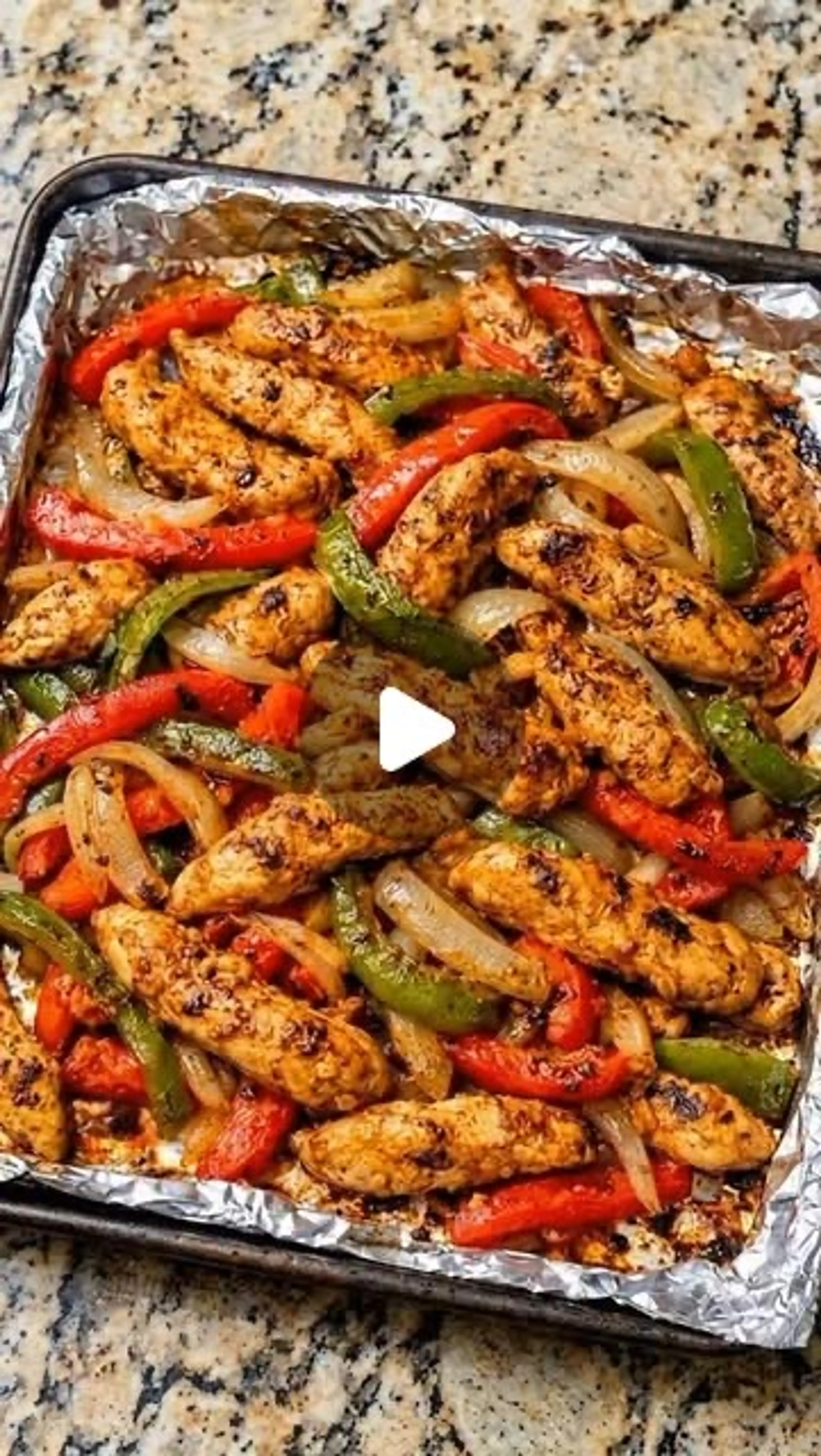 Mediterranean Sheet Pan Chicken & Pepper Roast