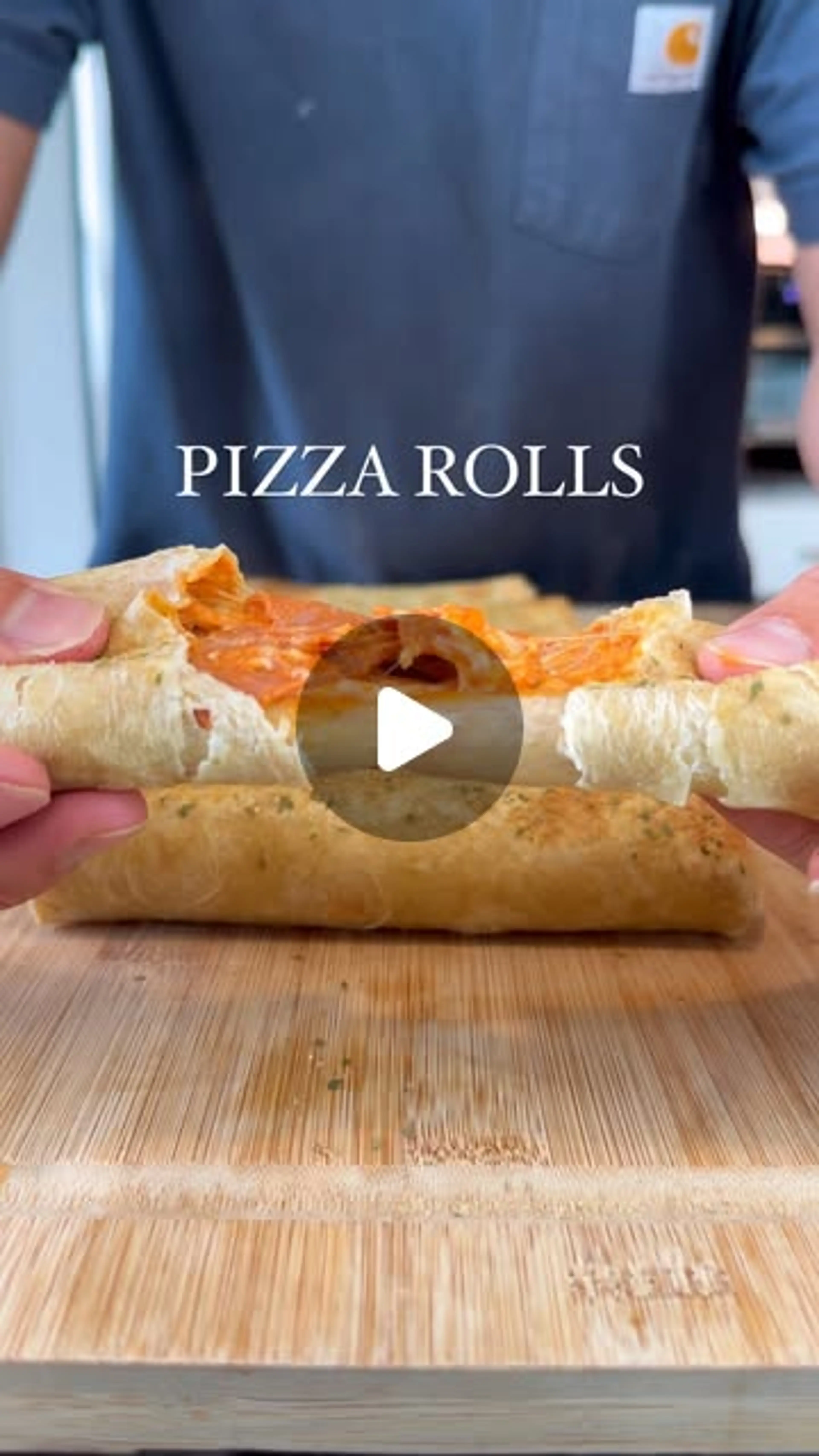 Macro-friendly Pizza Rolls