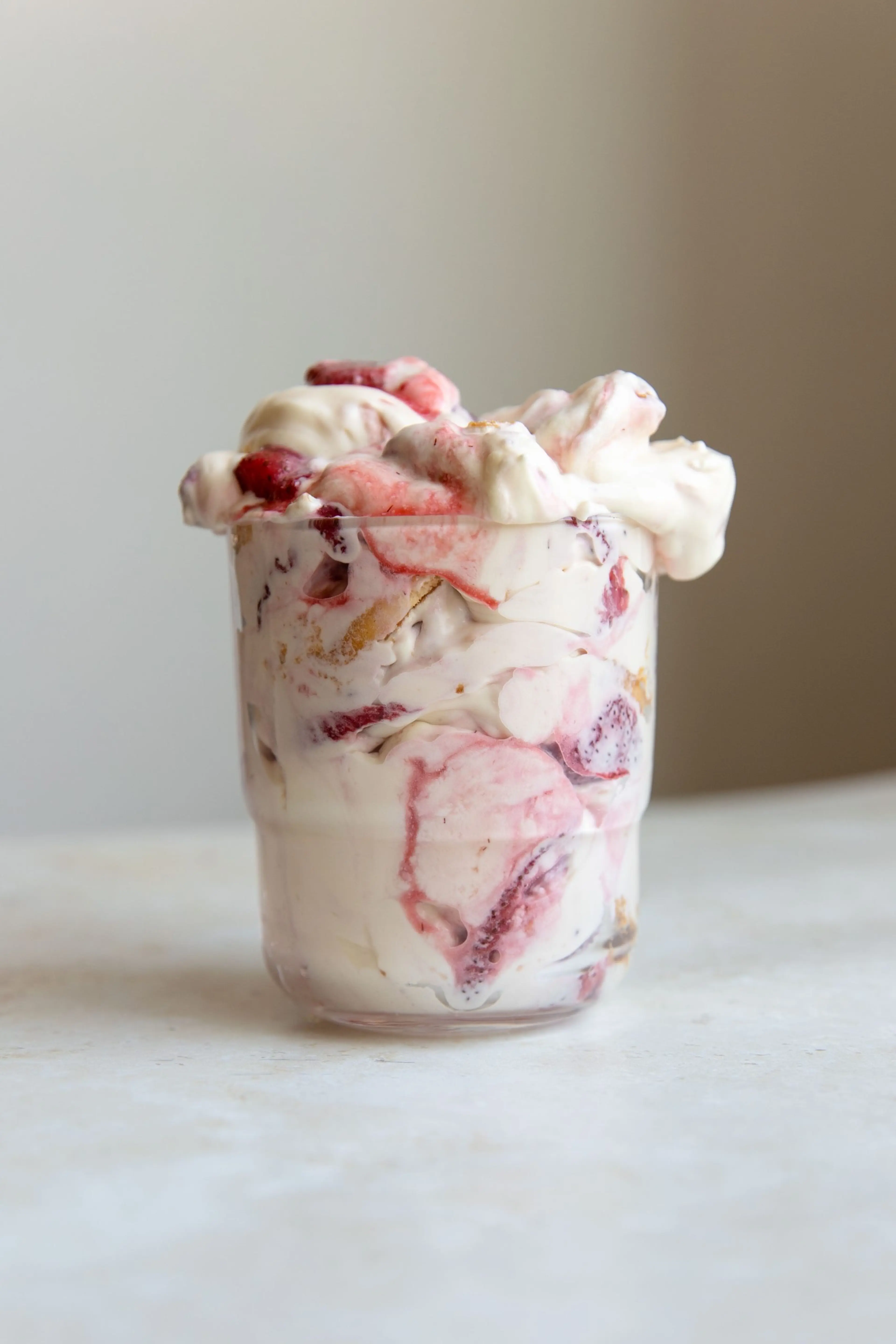 strawberry shortcake pudding