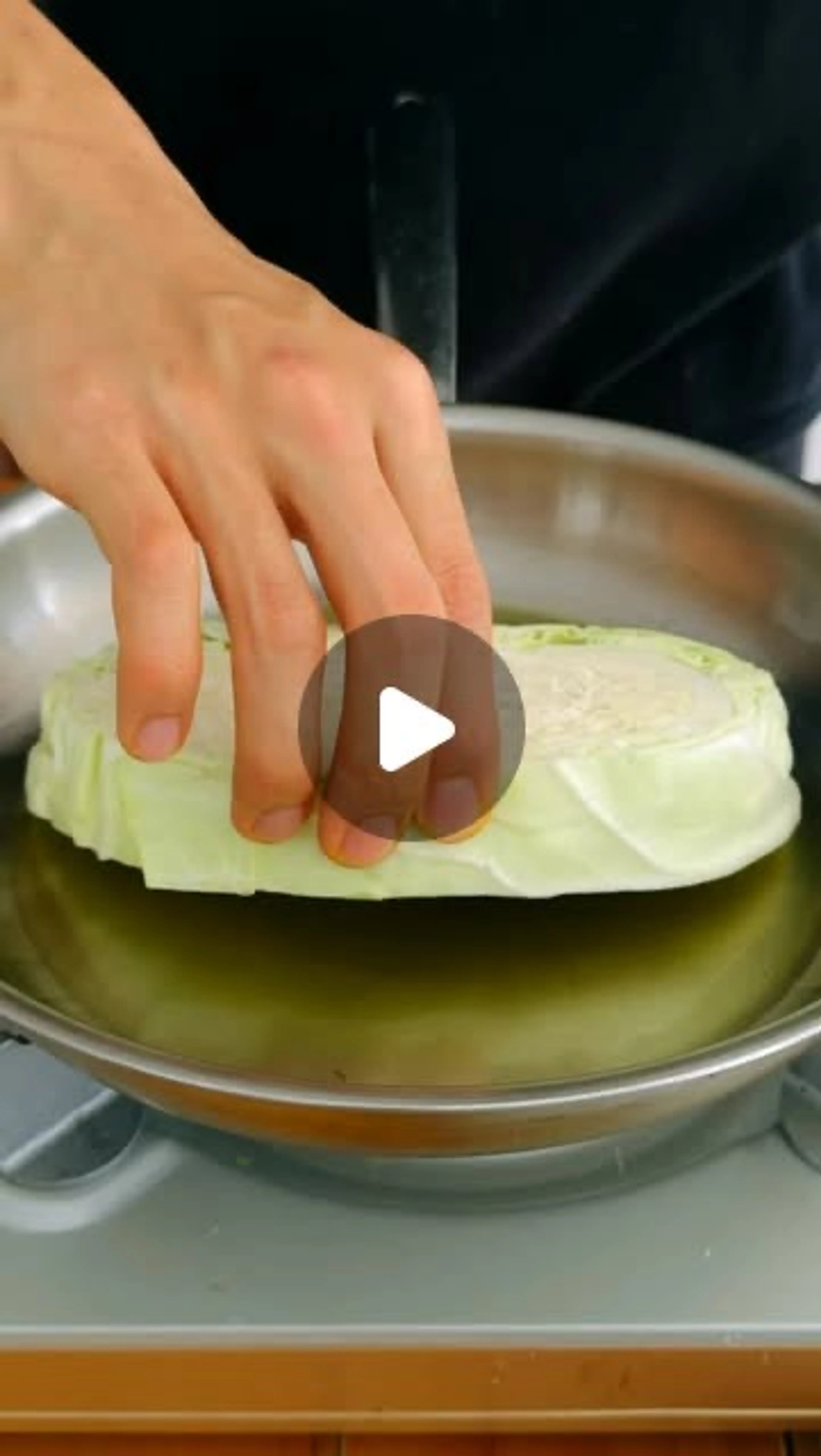 Cabbage Steak with Pecan Glaze
