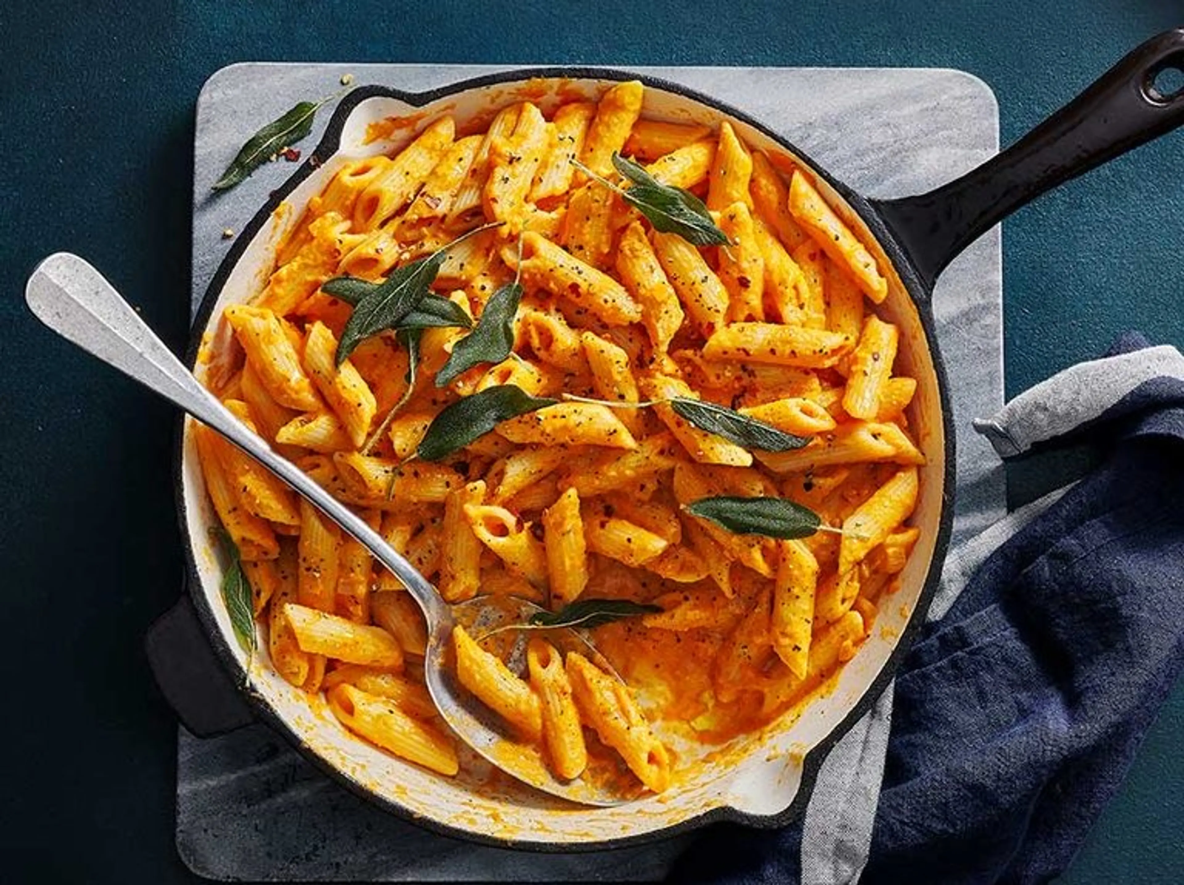 Pumpkin pasta alla vodka Hola Que Tal
