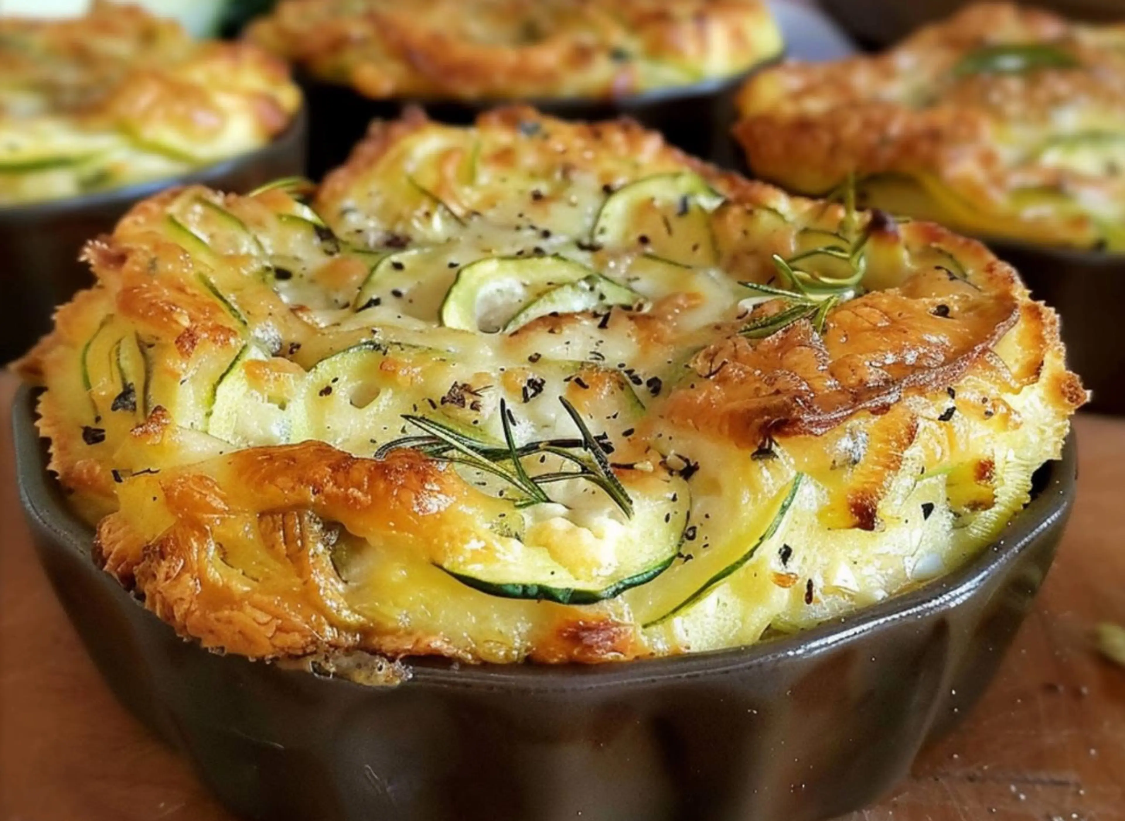 Moelleux au Chèvre et à la Courgette