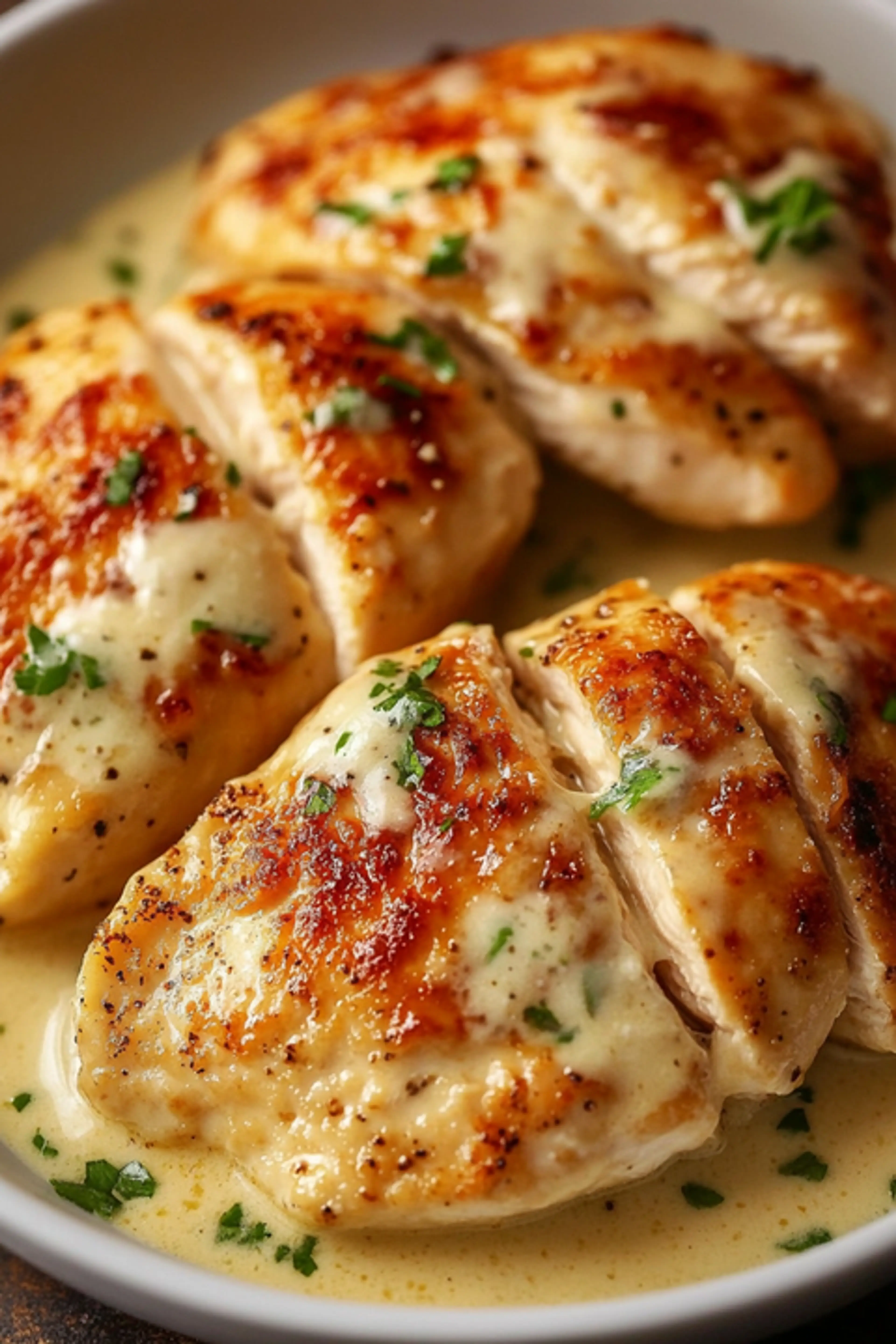 Baked Caesar Chicken